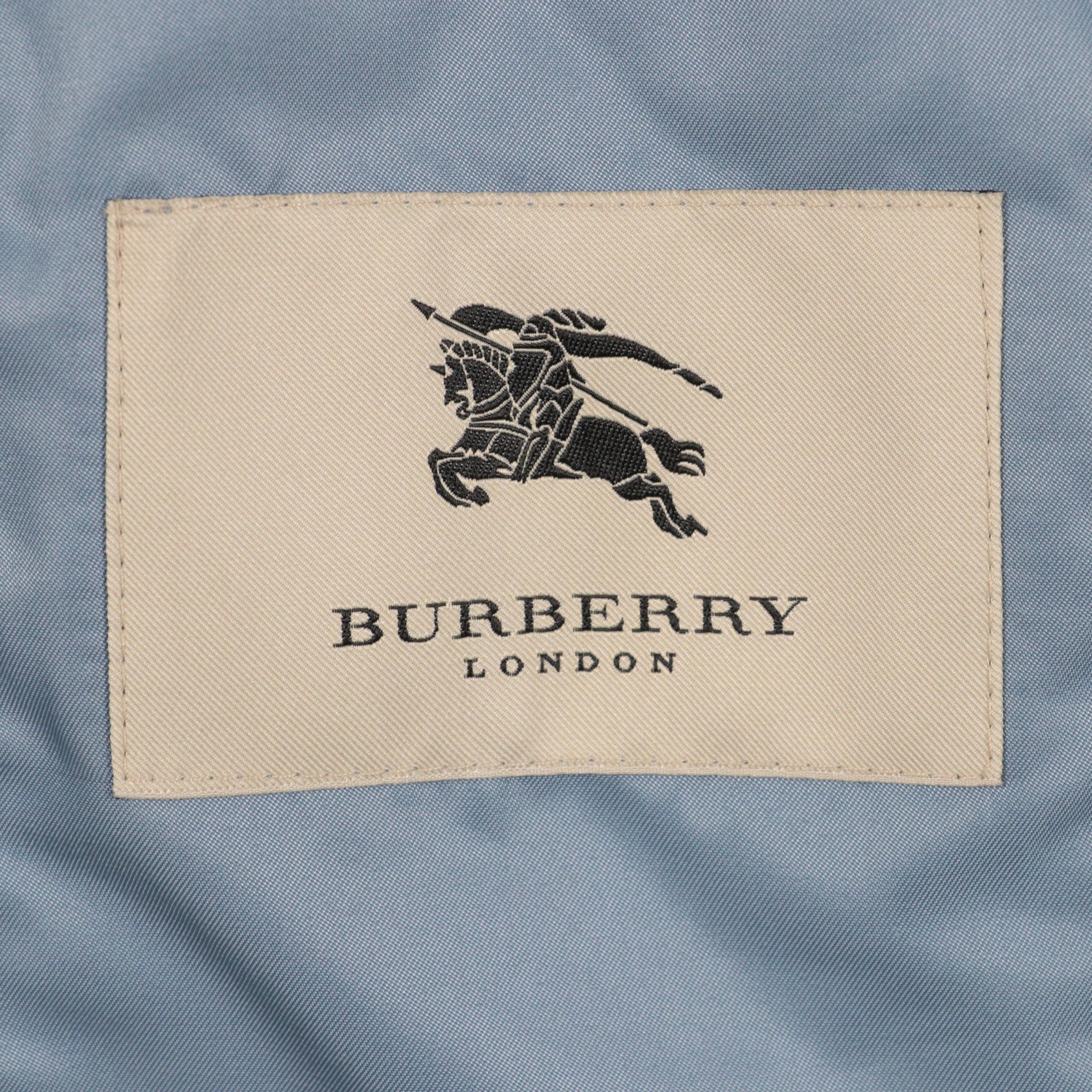 Burberry Quilted Double-Breasted Jacket