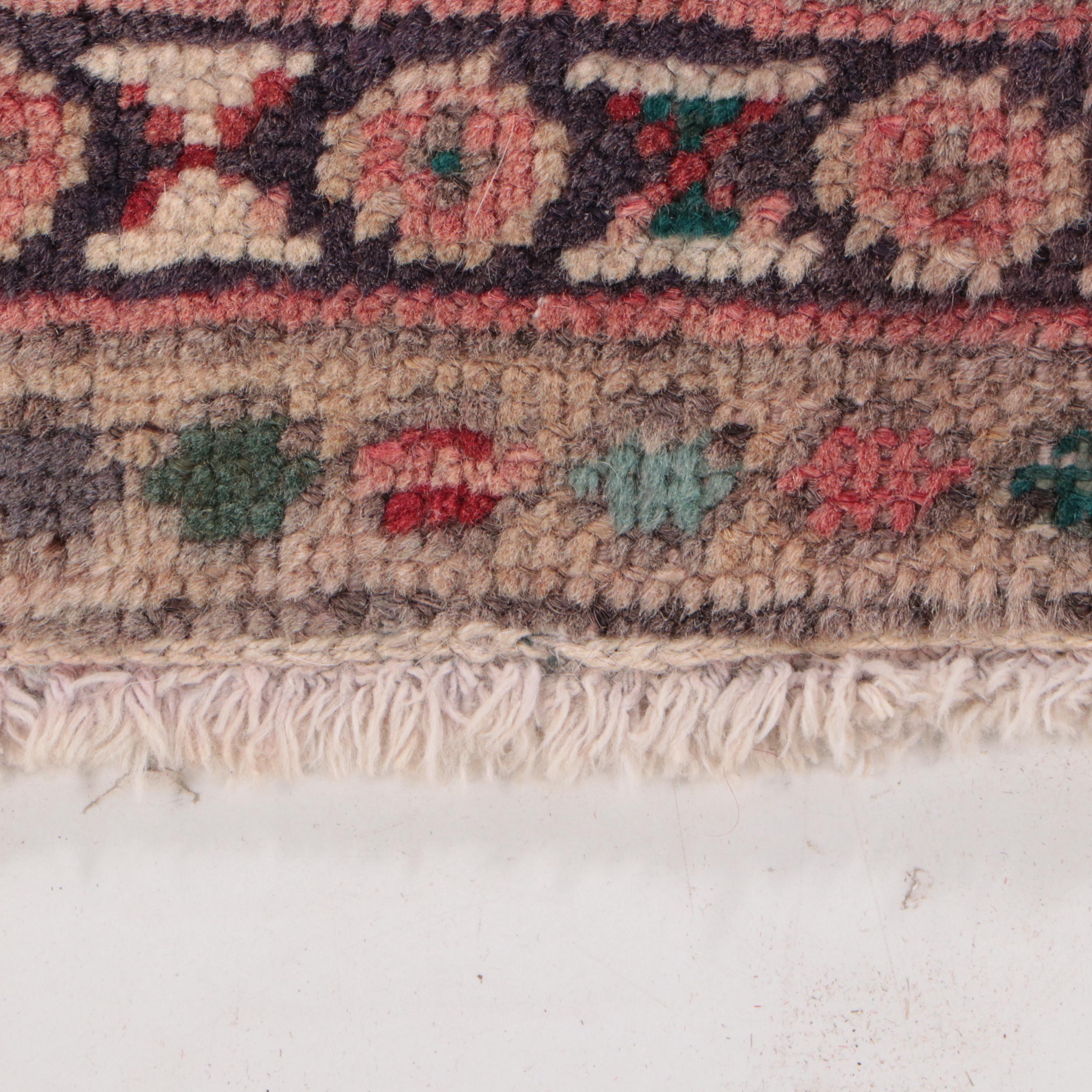 3'6 x 10'5 Hand-Knotted Persian Arak Long Rug