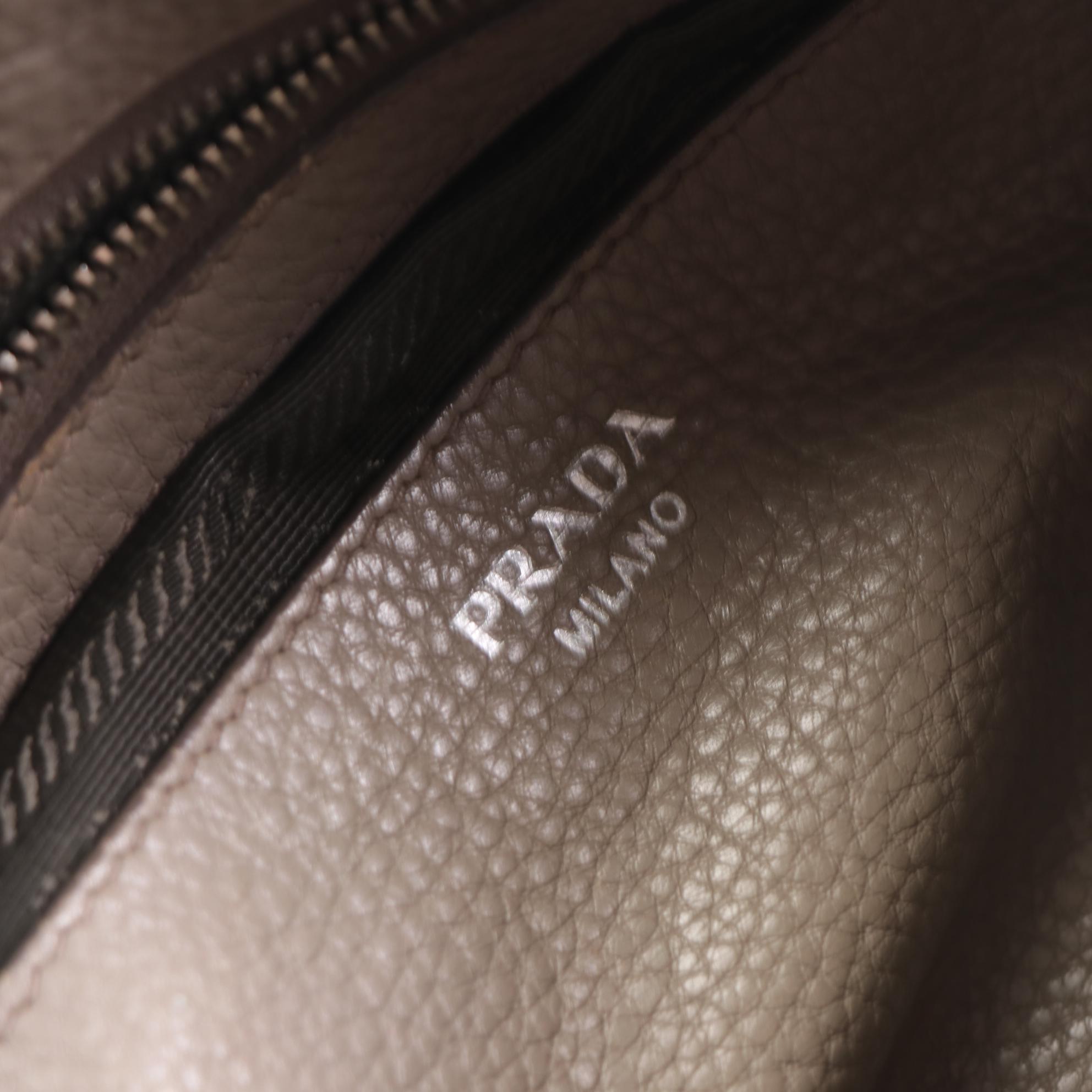 Prada Crossbody Bag in Vitello Daino Leather