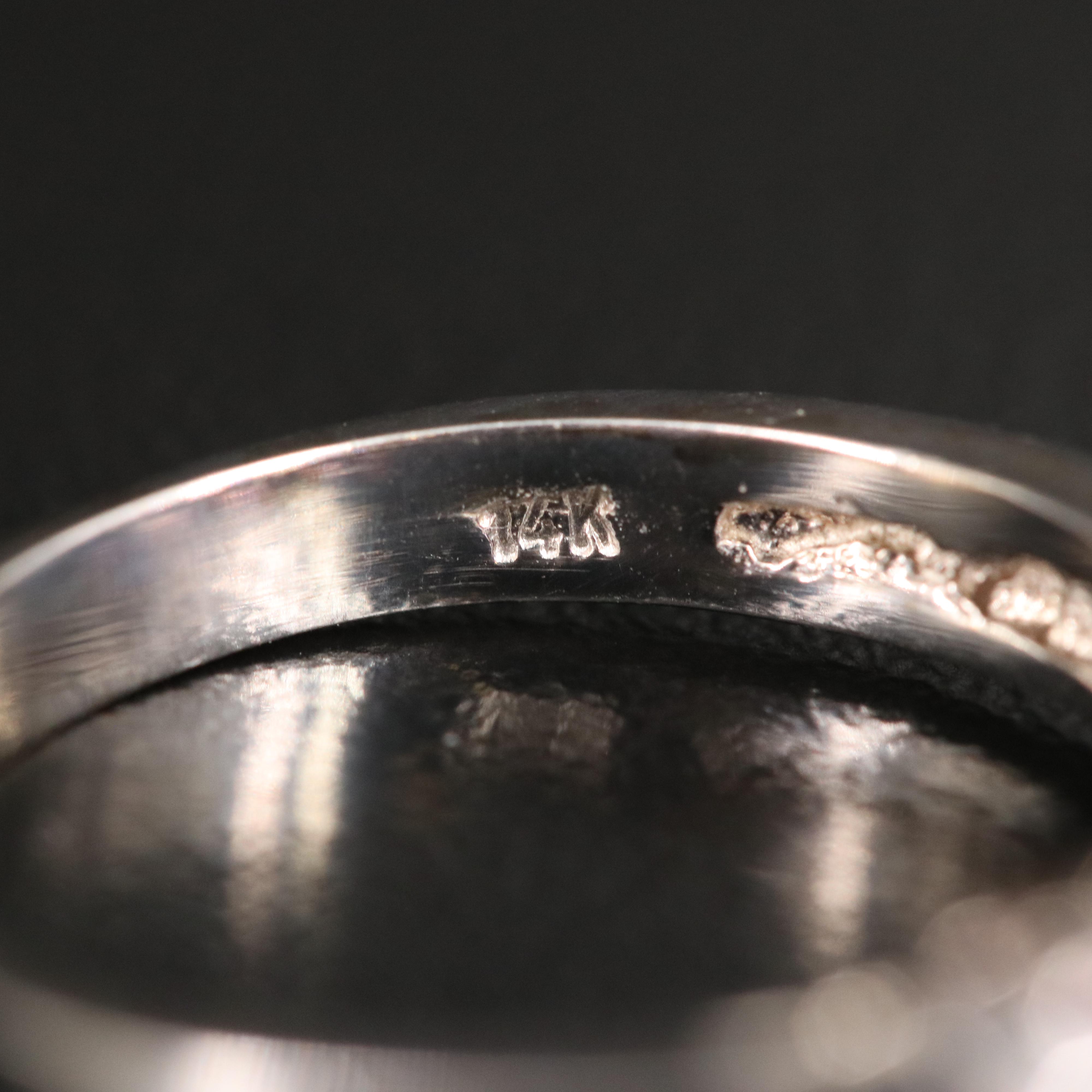 14K Sapphire Five Stone Ring