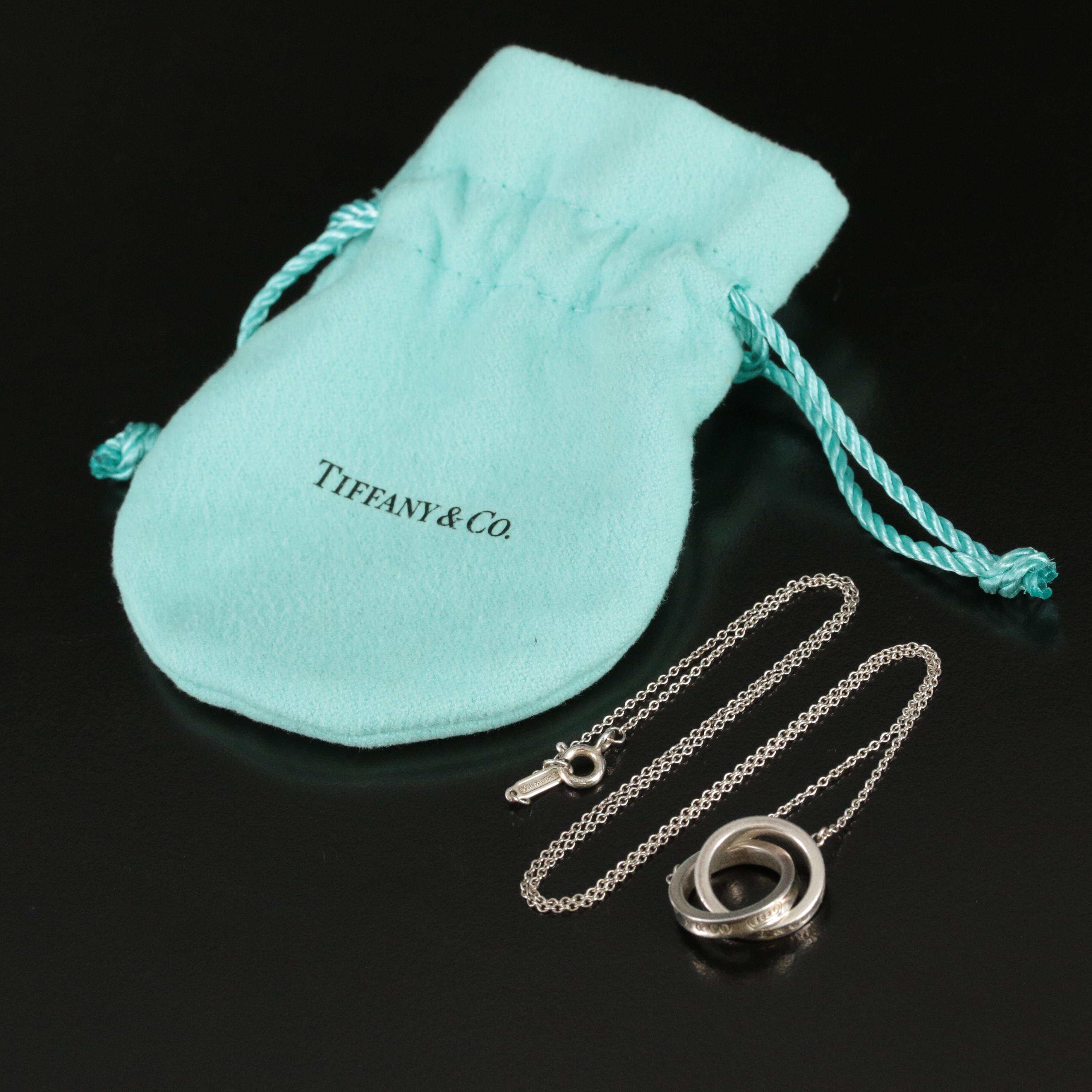 Tiffany & Co. "1837" Sterling Interlocking Circles Necklace
