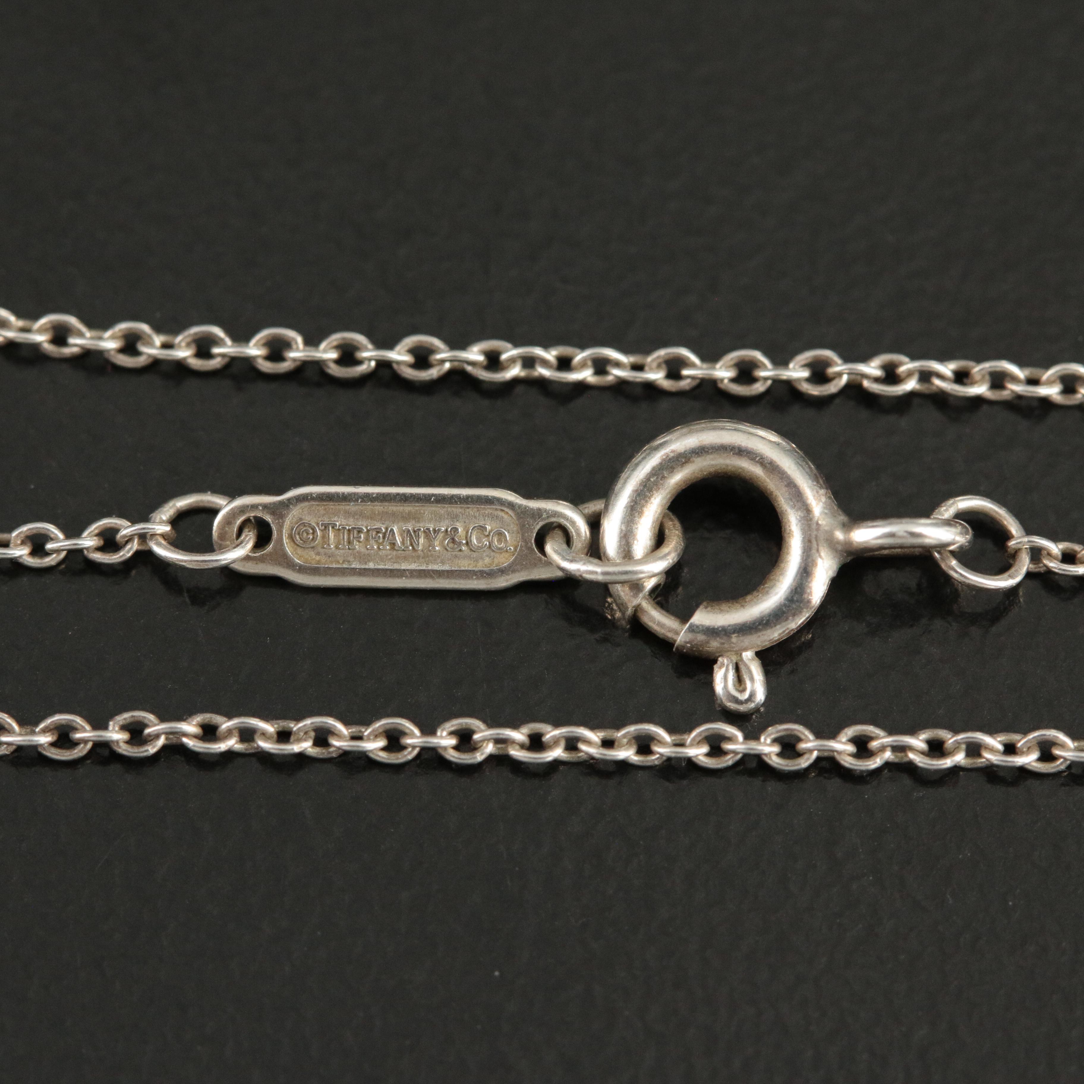 Tiffany & Co. "1837" Sterling Interlocking Circles Necklace