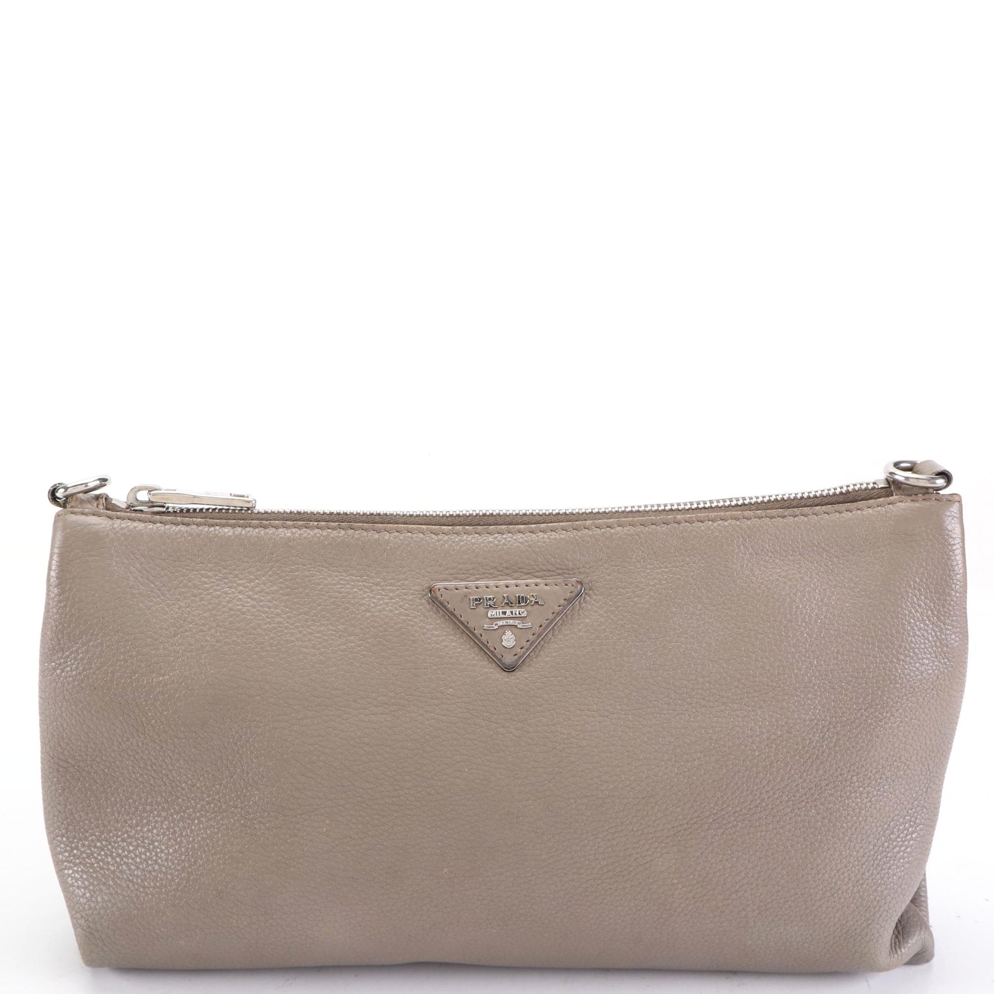 Prada Crossbody Bag in Vitello Daino Leather