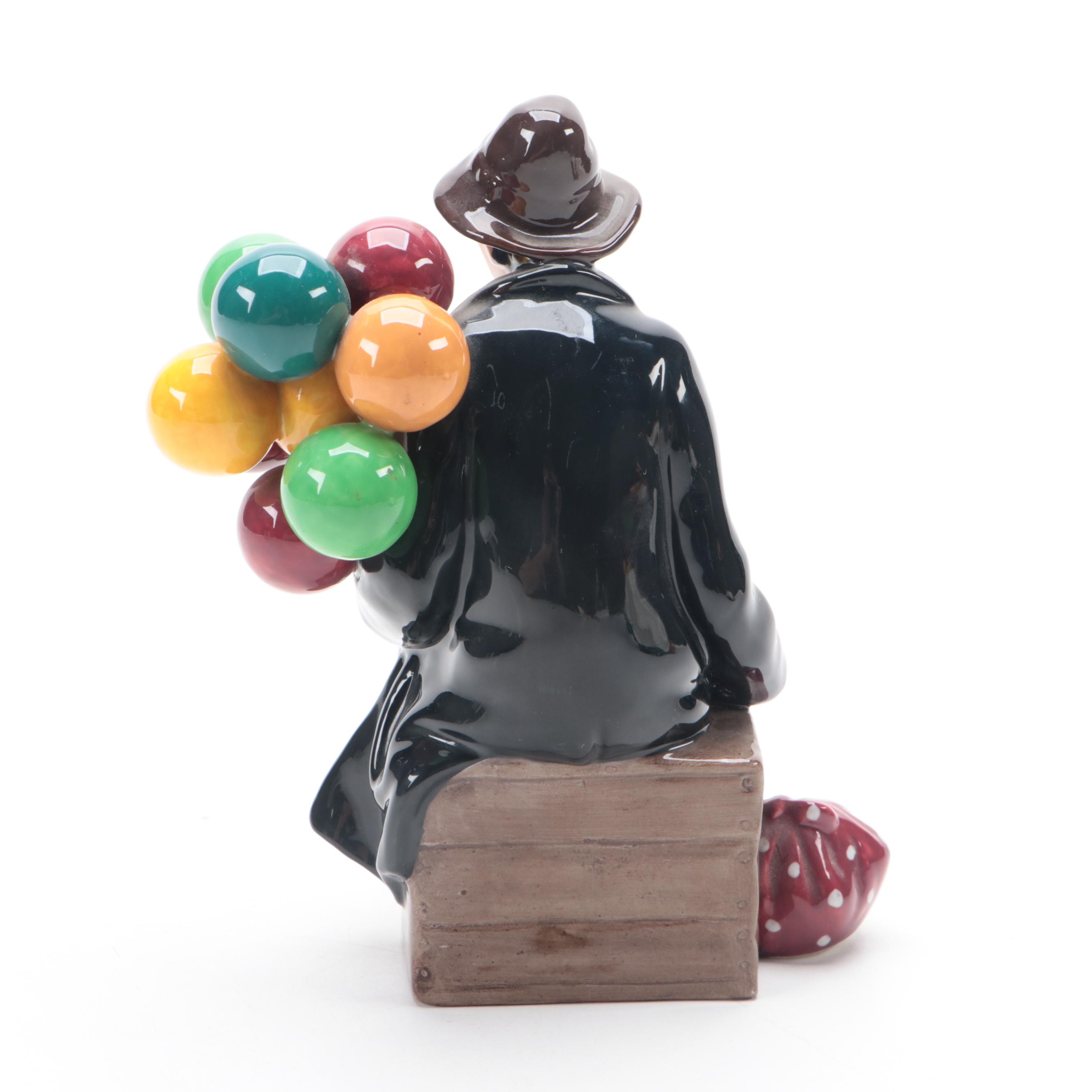 Royal Doulton "The Old Balloon Seller" and "Balloon Man" Figurines