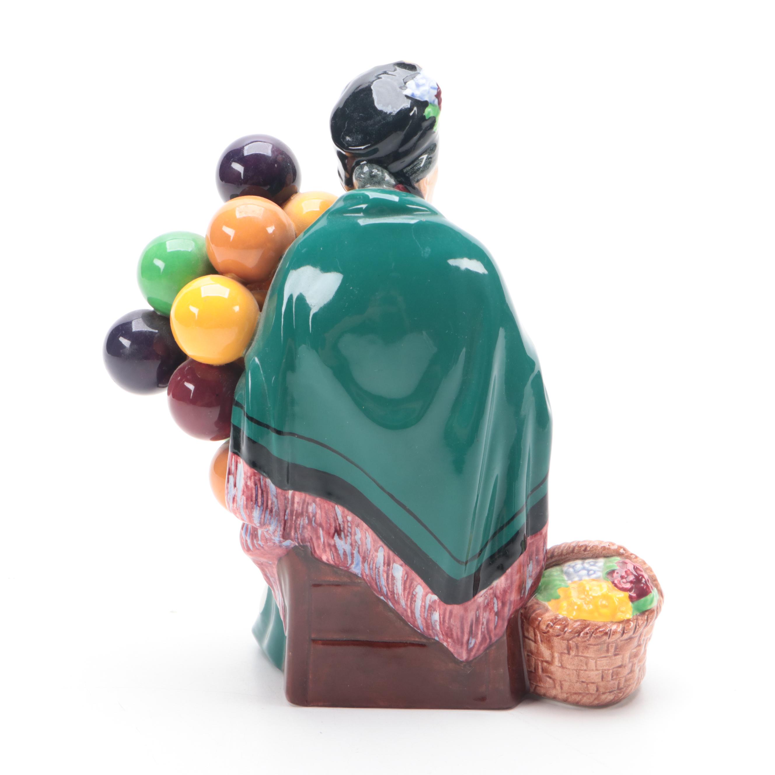 Royal Doulton "The Old Balloon Seller" and "Balloon Man" Figurines