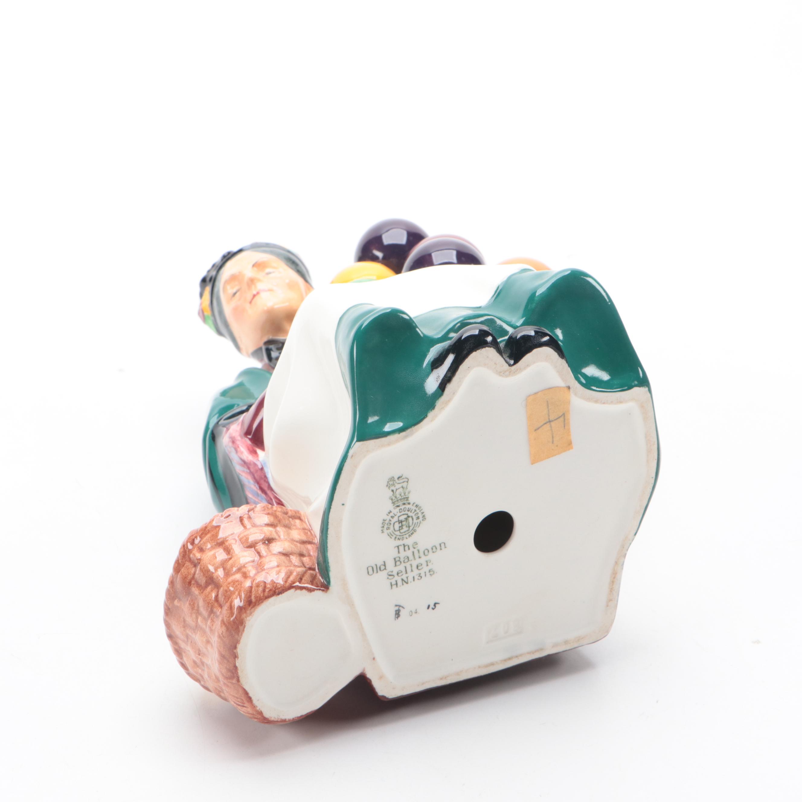 Royal Doulton "The Old Balloon Seller" and "Balloon Man" Figurines