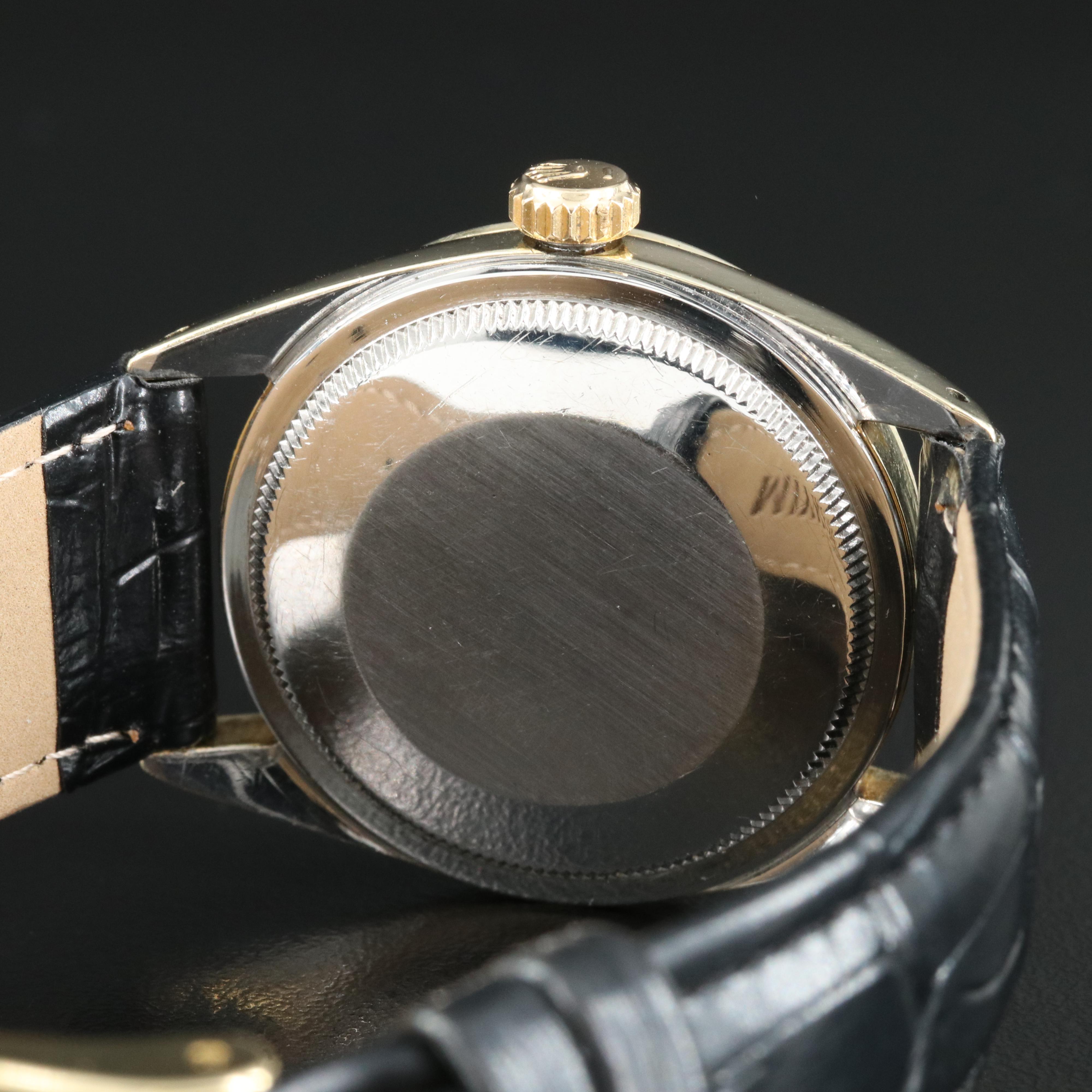 1966 Rolex Oyster Precision Gold Cap Replacement Movement Watch