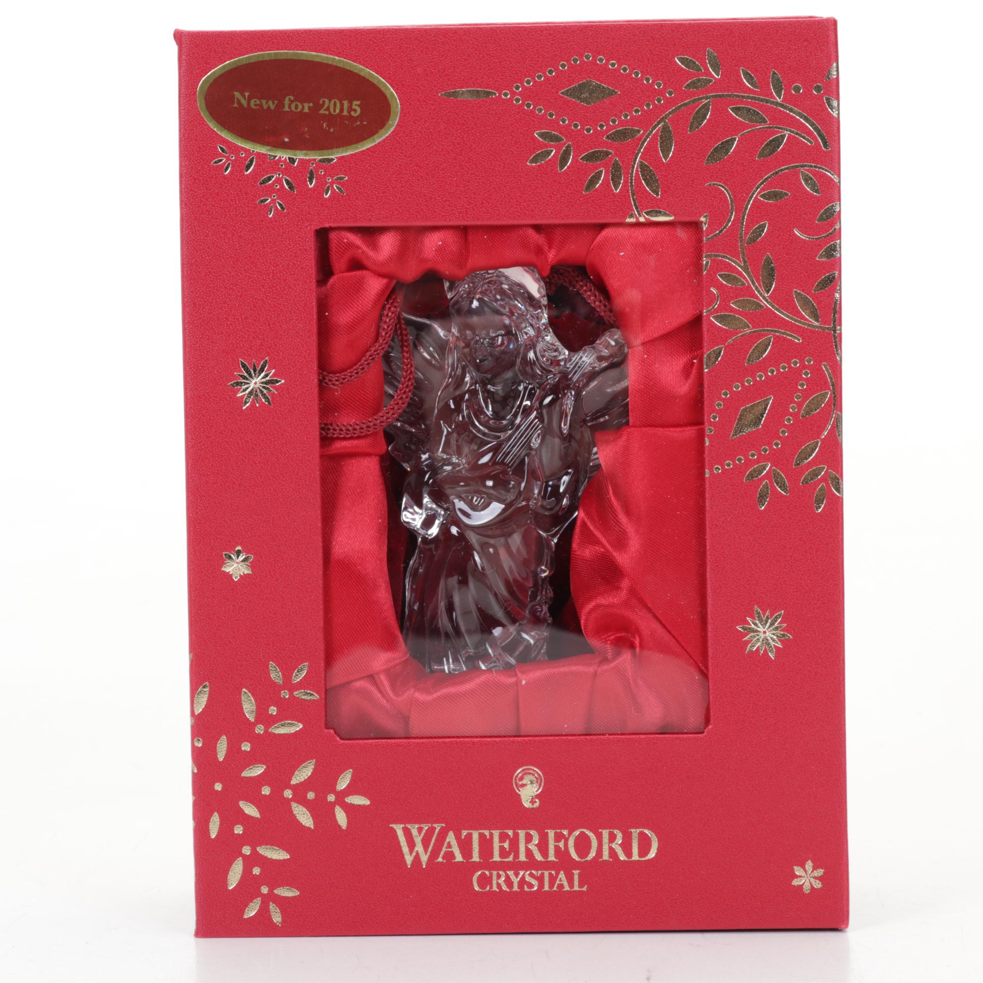 Waterford Crystal Annual Angel Ornaments with Swarovski Angels
