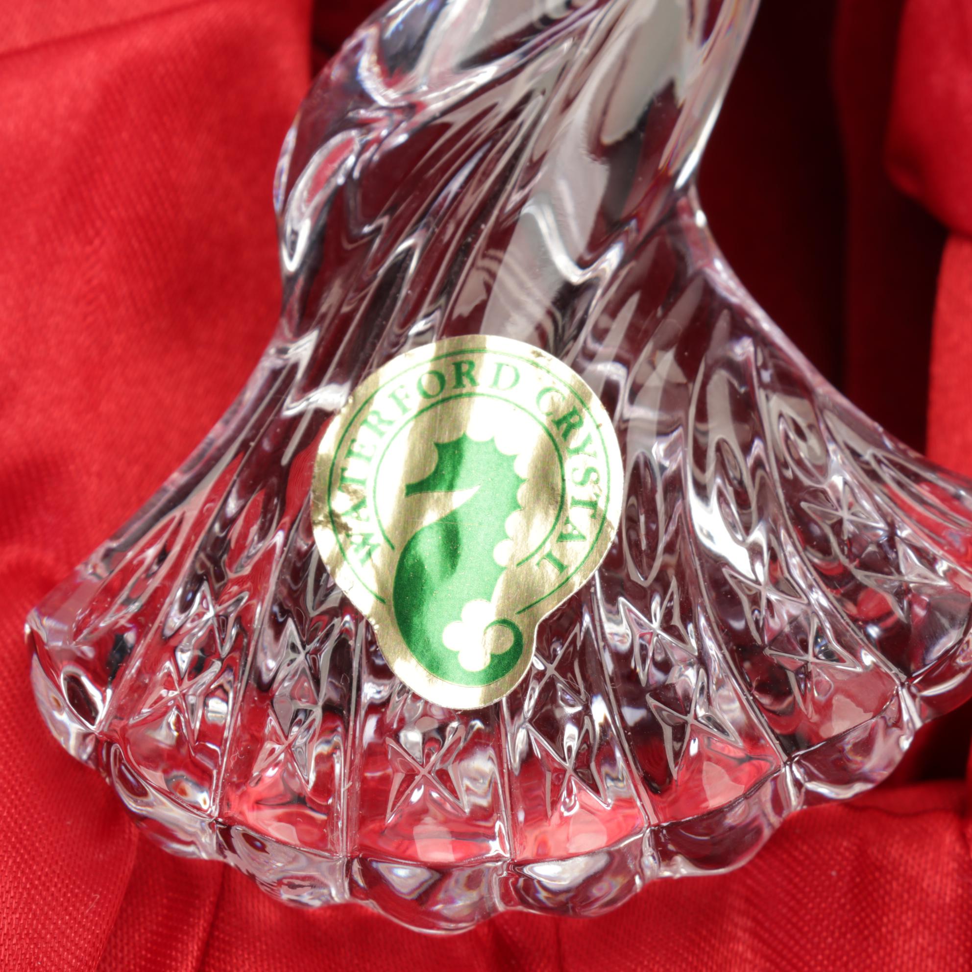 Waterford Crystal Annual Angel Ornaments with Swarovski Angels