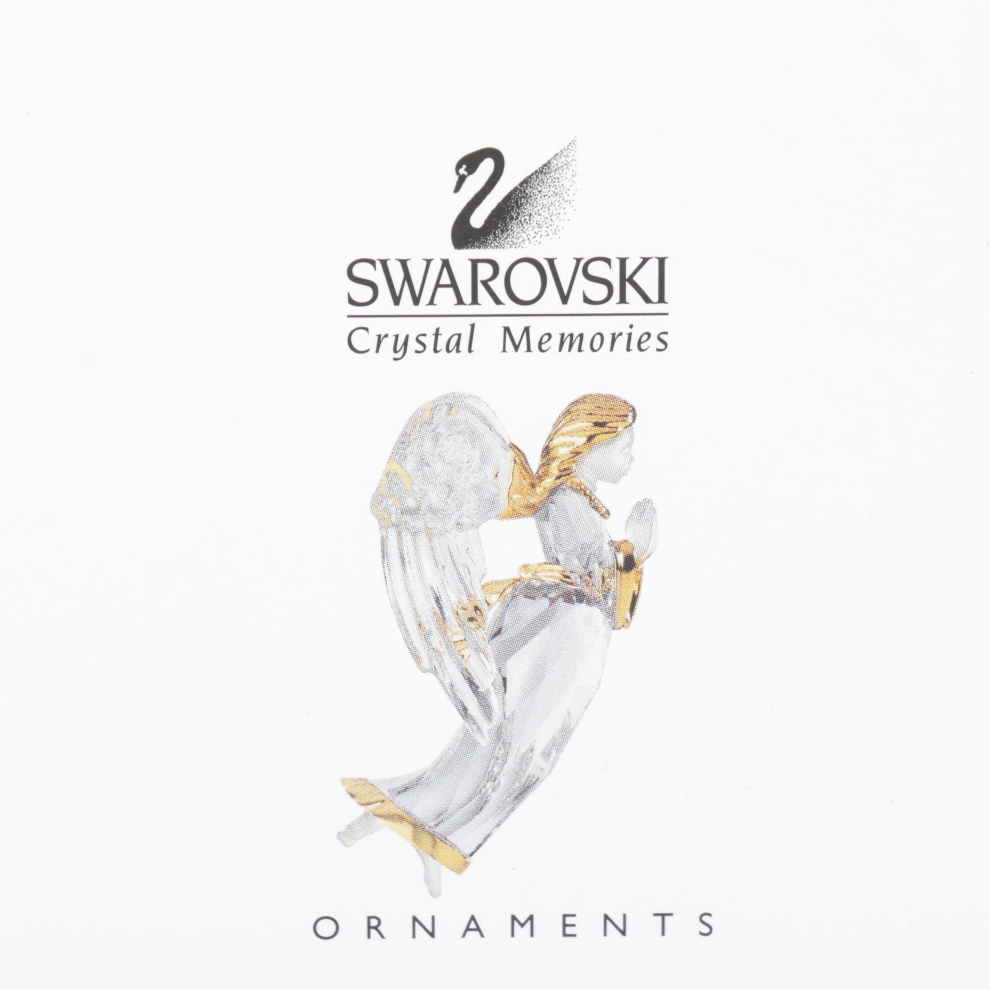 Waterford Crystal Annual Angel Ornaments with Swarovski Angels