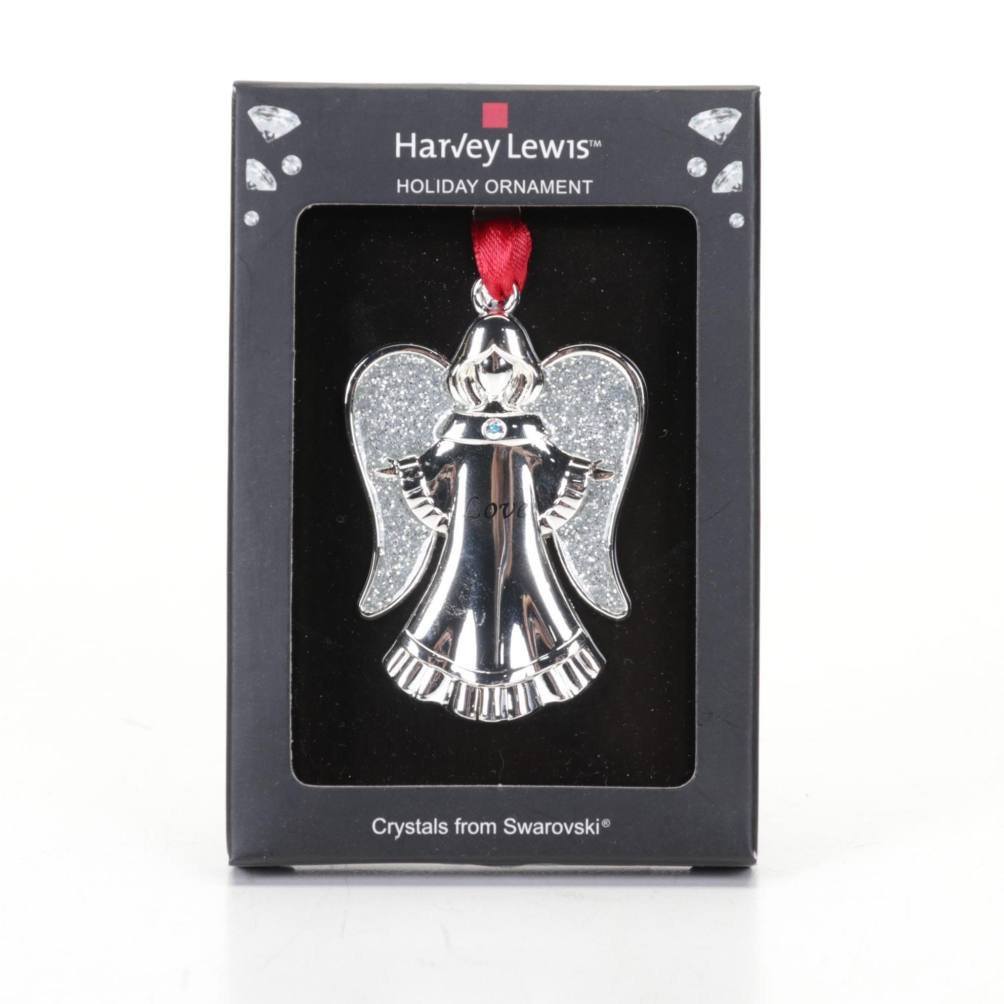 Waterford Crystal Annual Angel Ornaments with Swarovski Angels