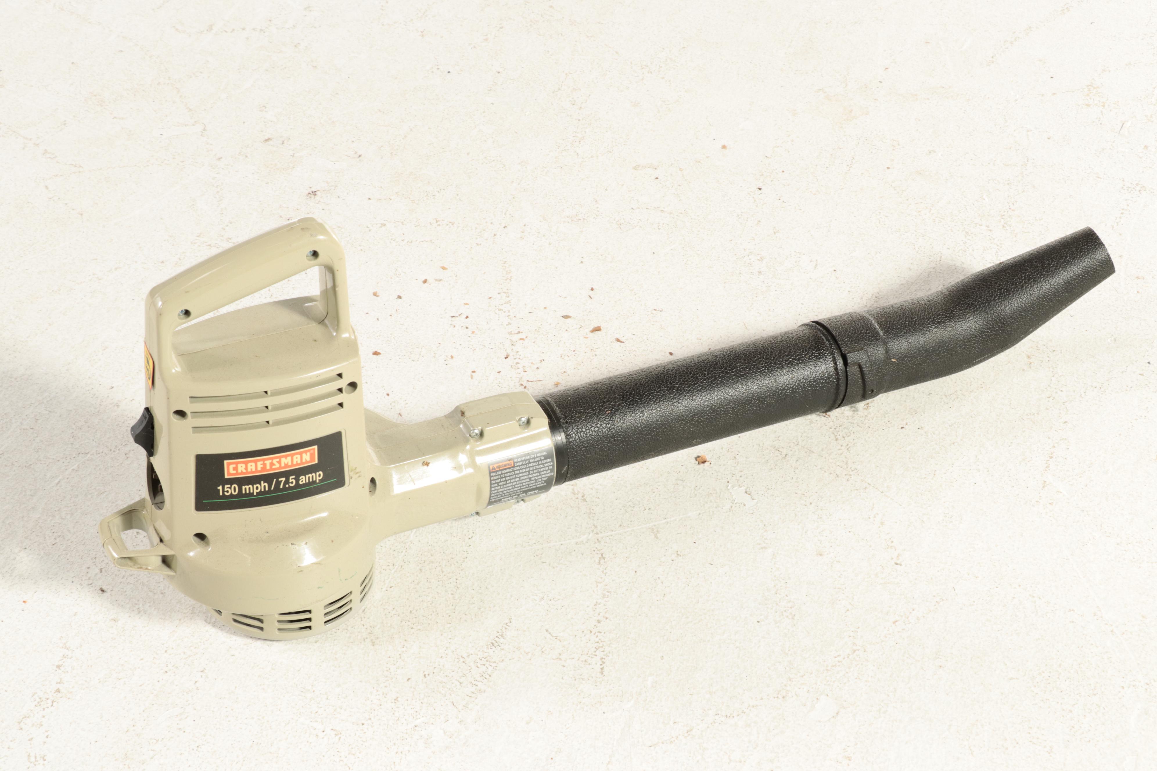 Scotts Seed Spreaders, Step 2 Garden Caddy, and Craftsman Leaf Blower