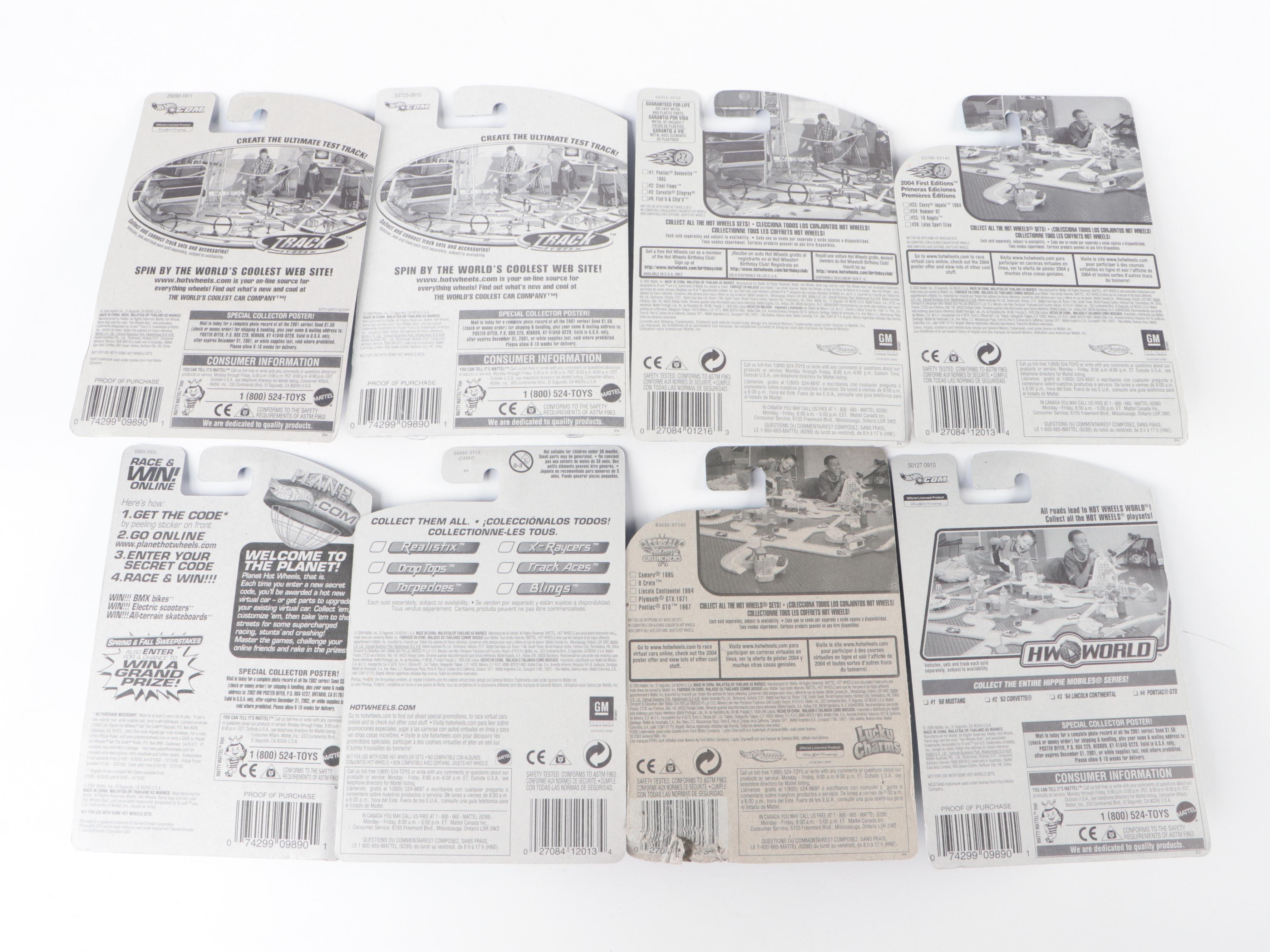 32 2000s Hot Wheels Cars