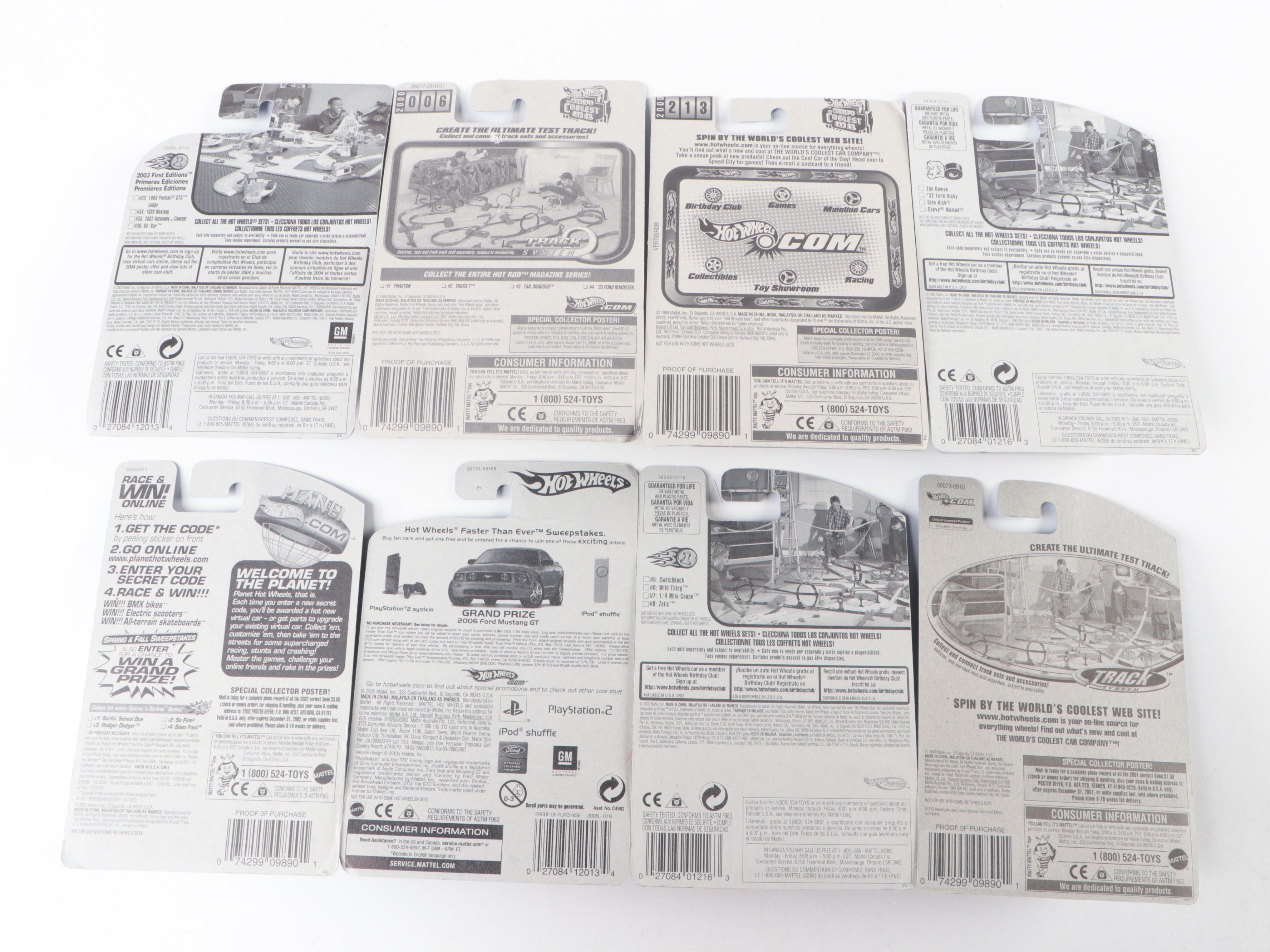 32 2000s Hot Wheels Cars