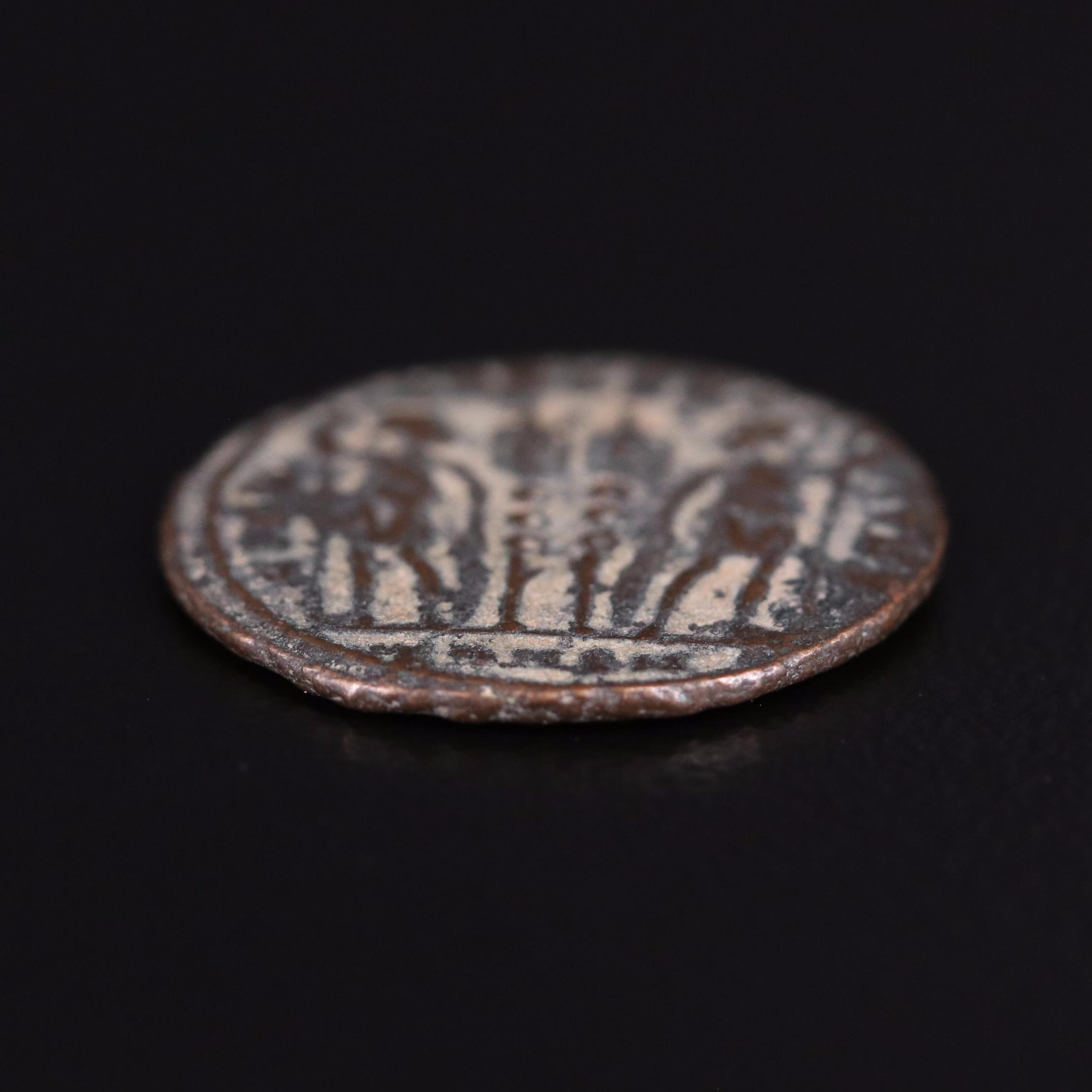 Ancient Roman Imperial Æ3 Coin of Constantine I, "The Great", ca. 307 A.D.