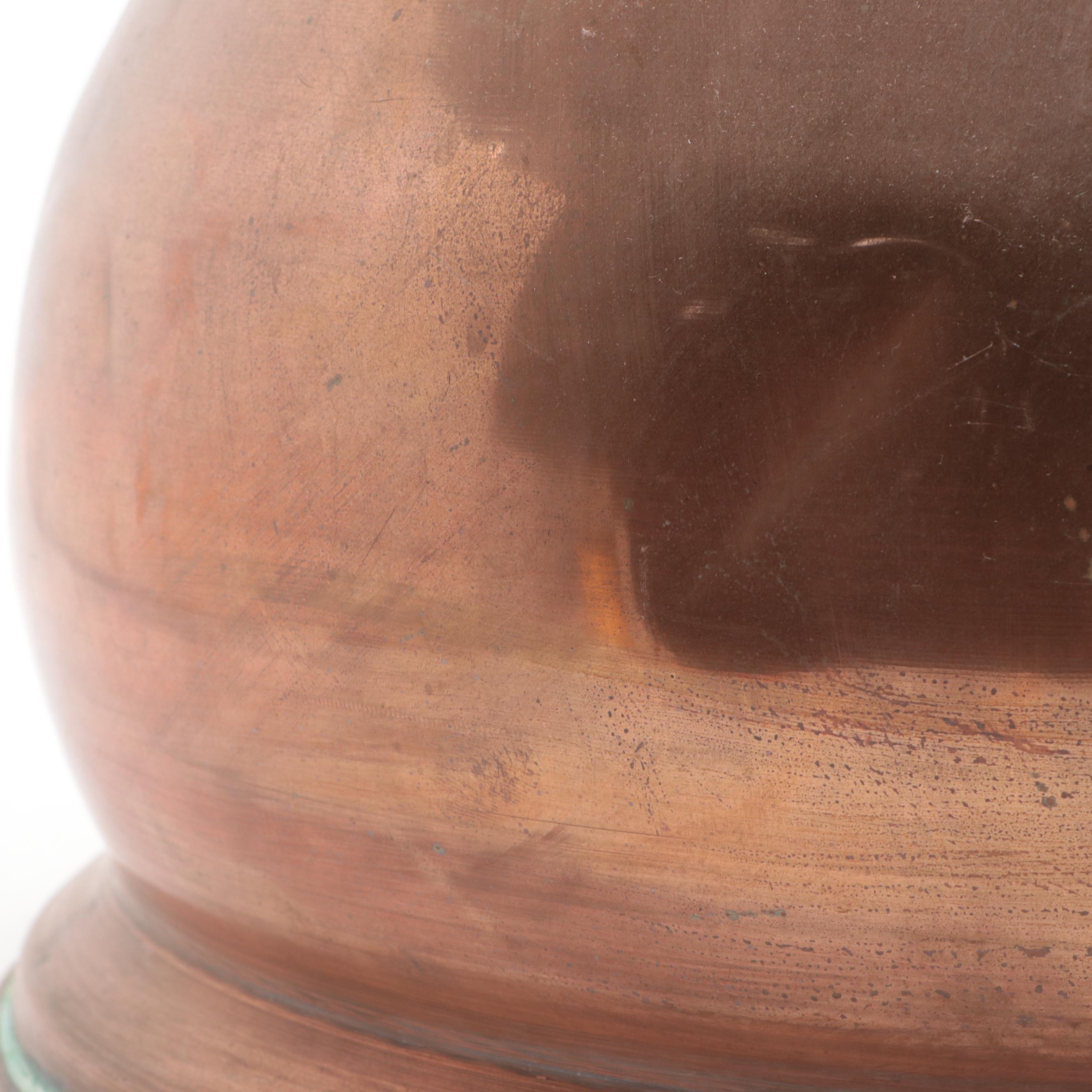 English Style Copper Haystack Measures, 20th Century