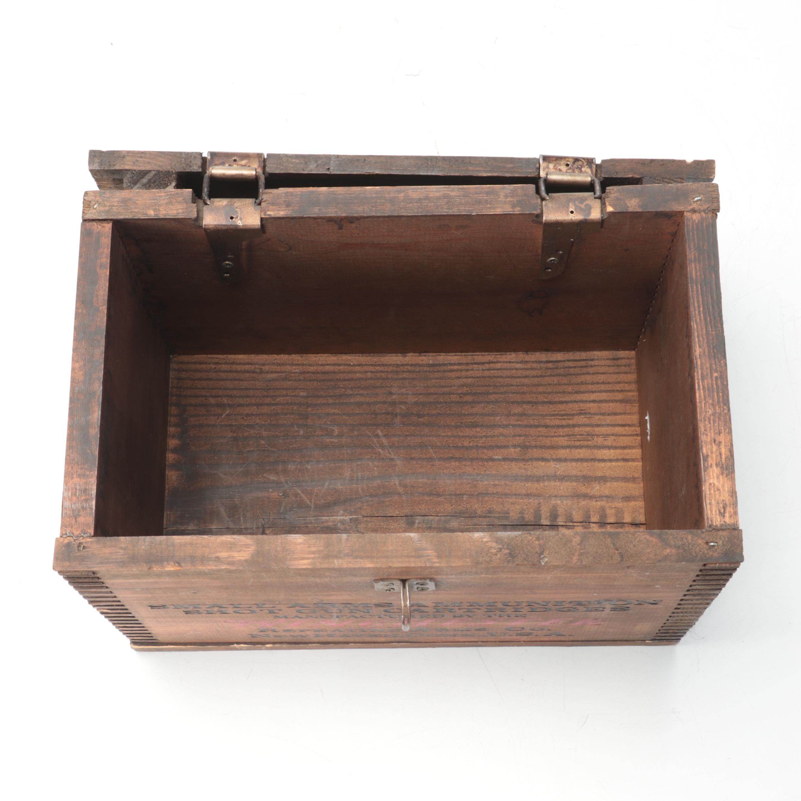 Winchester Wooden Ammunition Crate