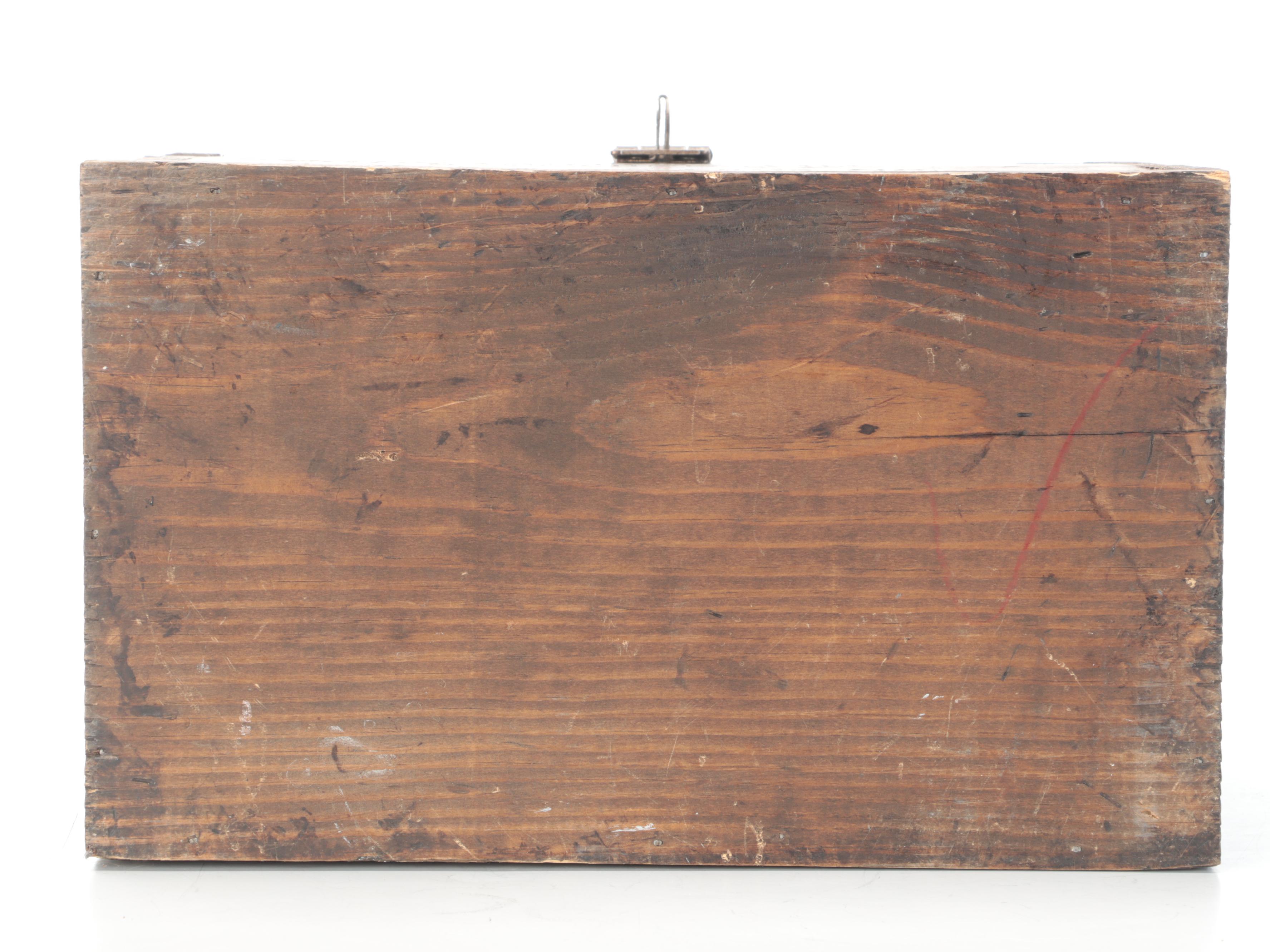 Winchester Wooden Ammunition Crate