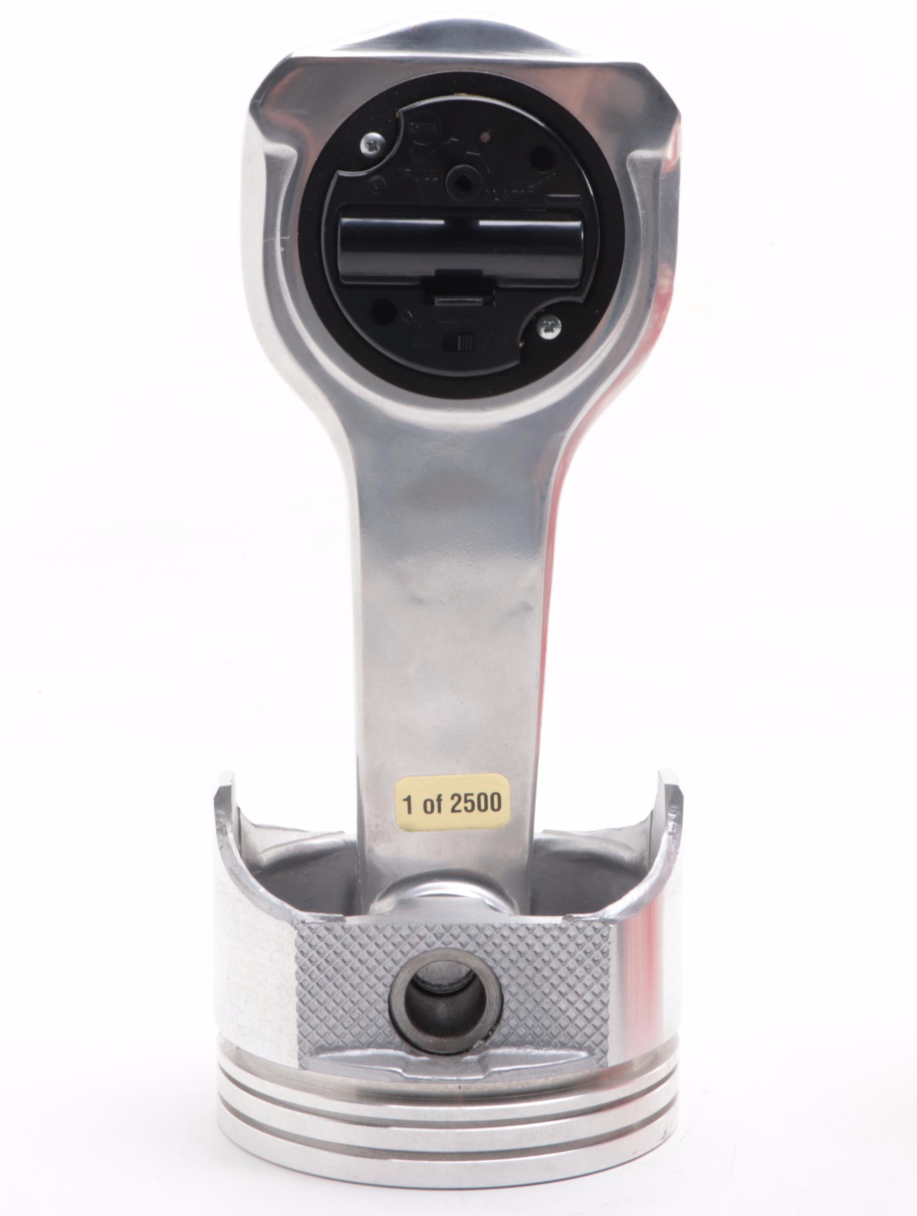 Dale Junior #88 Piston Alarm Clock With Relic Motorcycle Alarm Clock