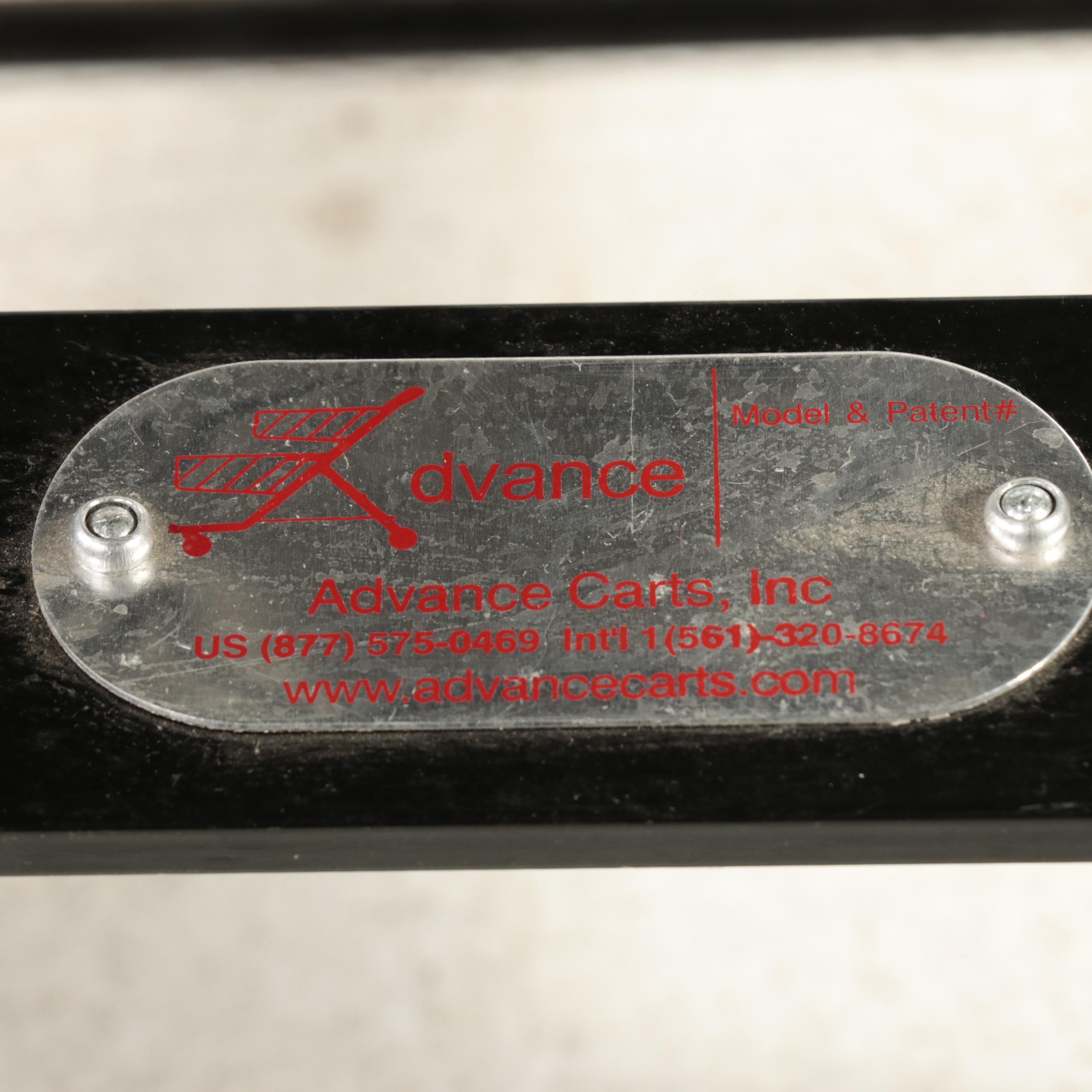 Advance Carts Inc. PowderCoated Metal Shopping Cart EBTH