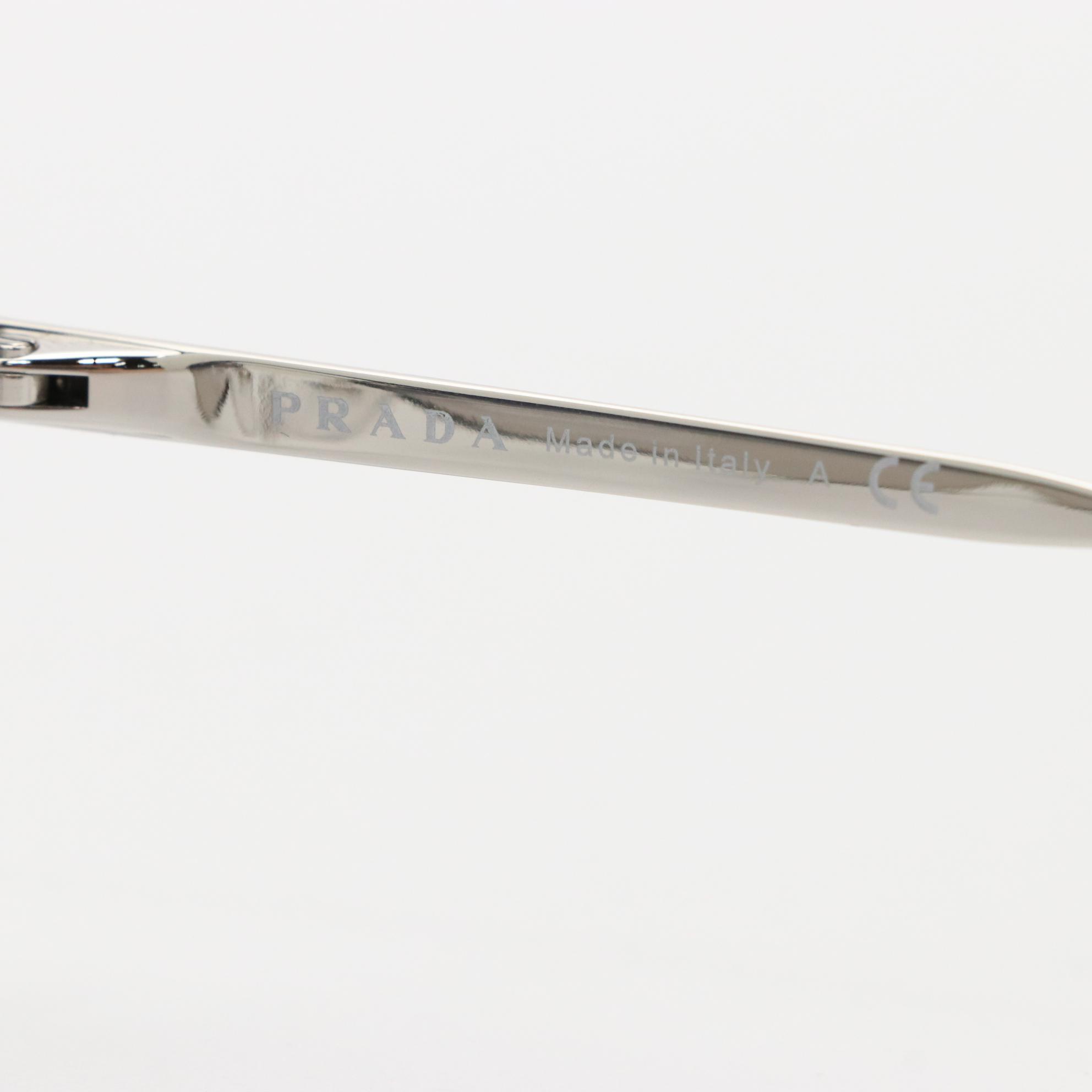 Prada SPR65T Catwalk Shield Sunglasses with Case and Box