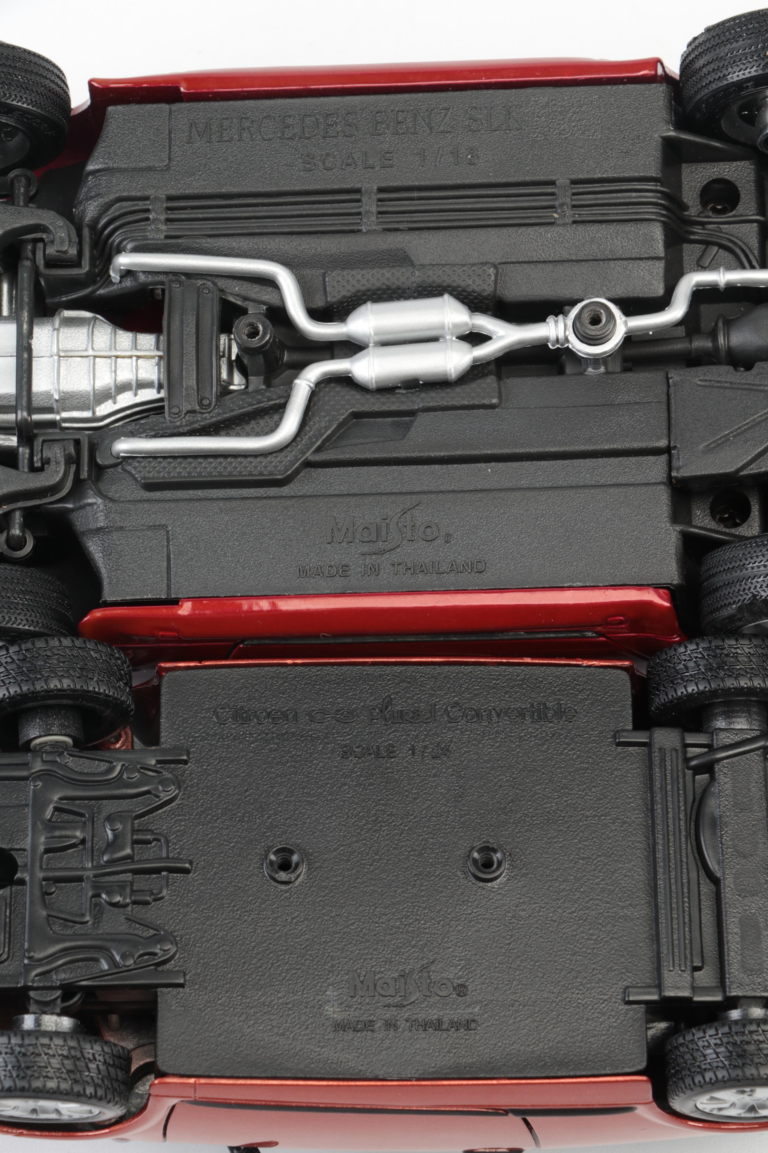 Maisto Diecast Audi TT Roadster, Mini Cooper and Others