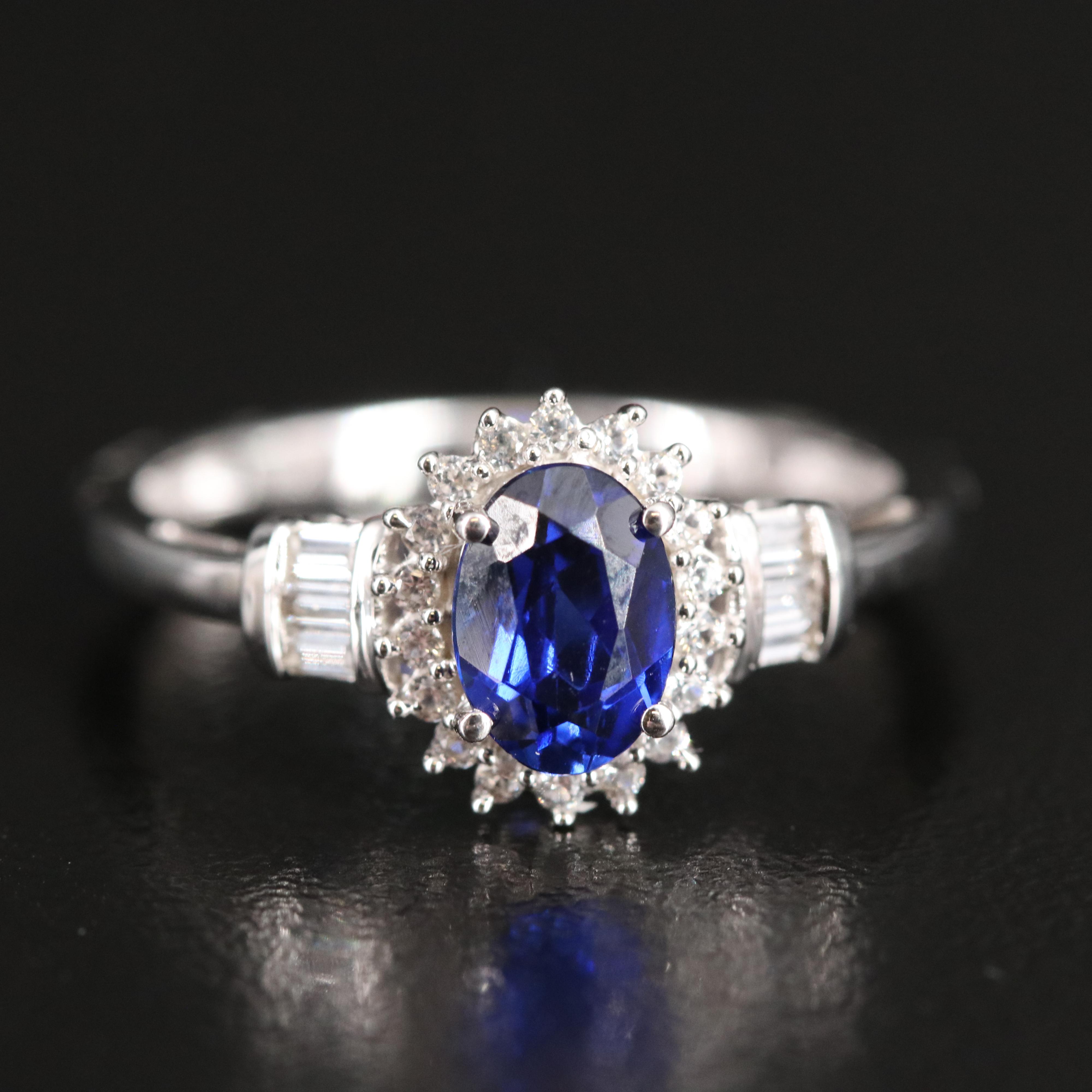 10K Sapphire Ring