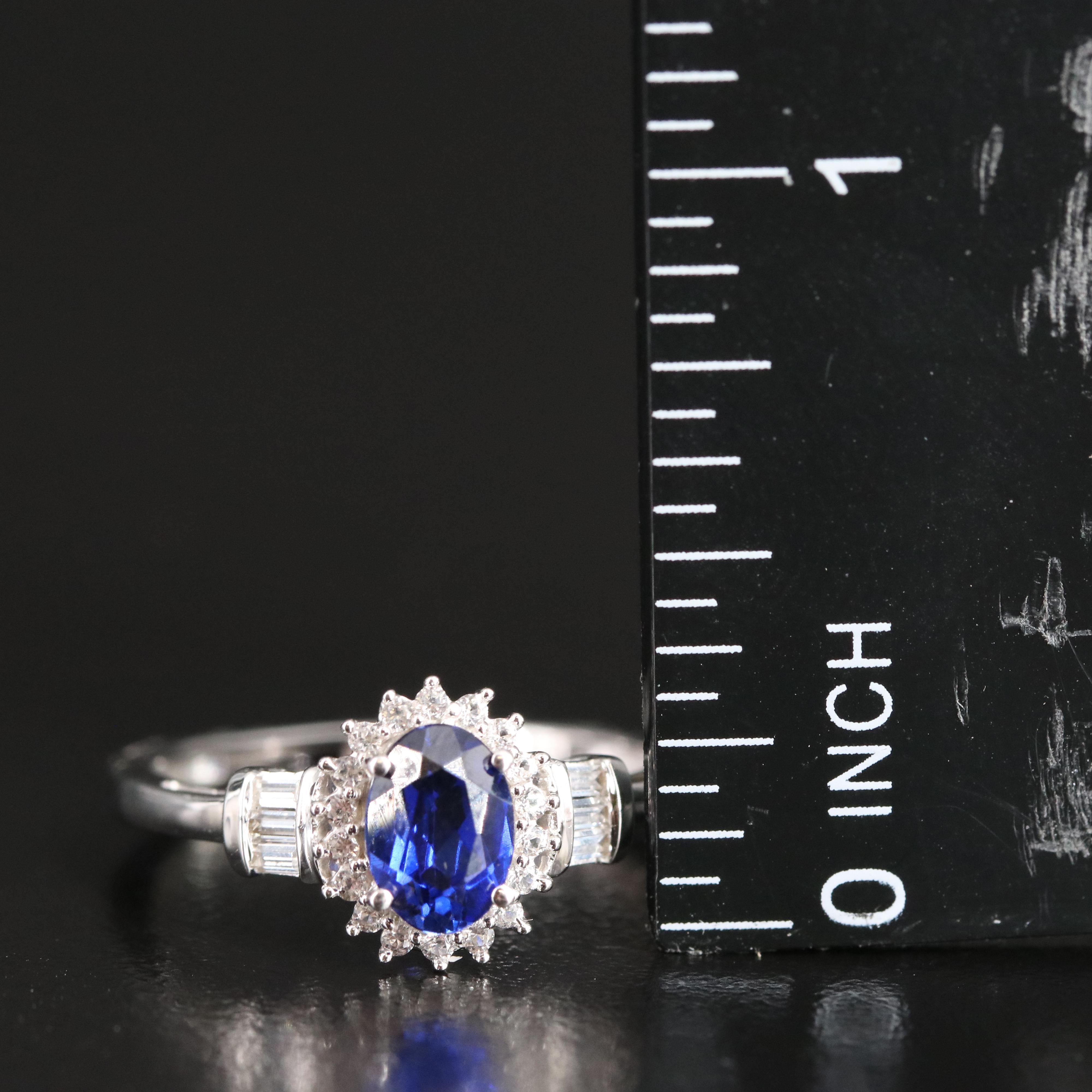 10K Sapphire Ring