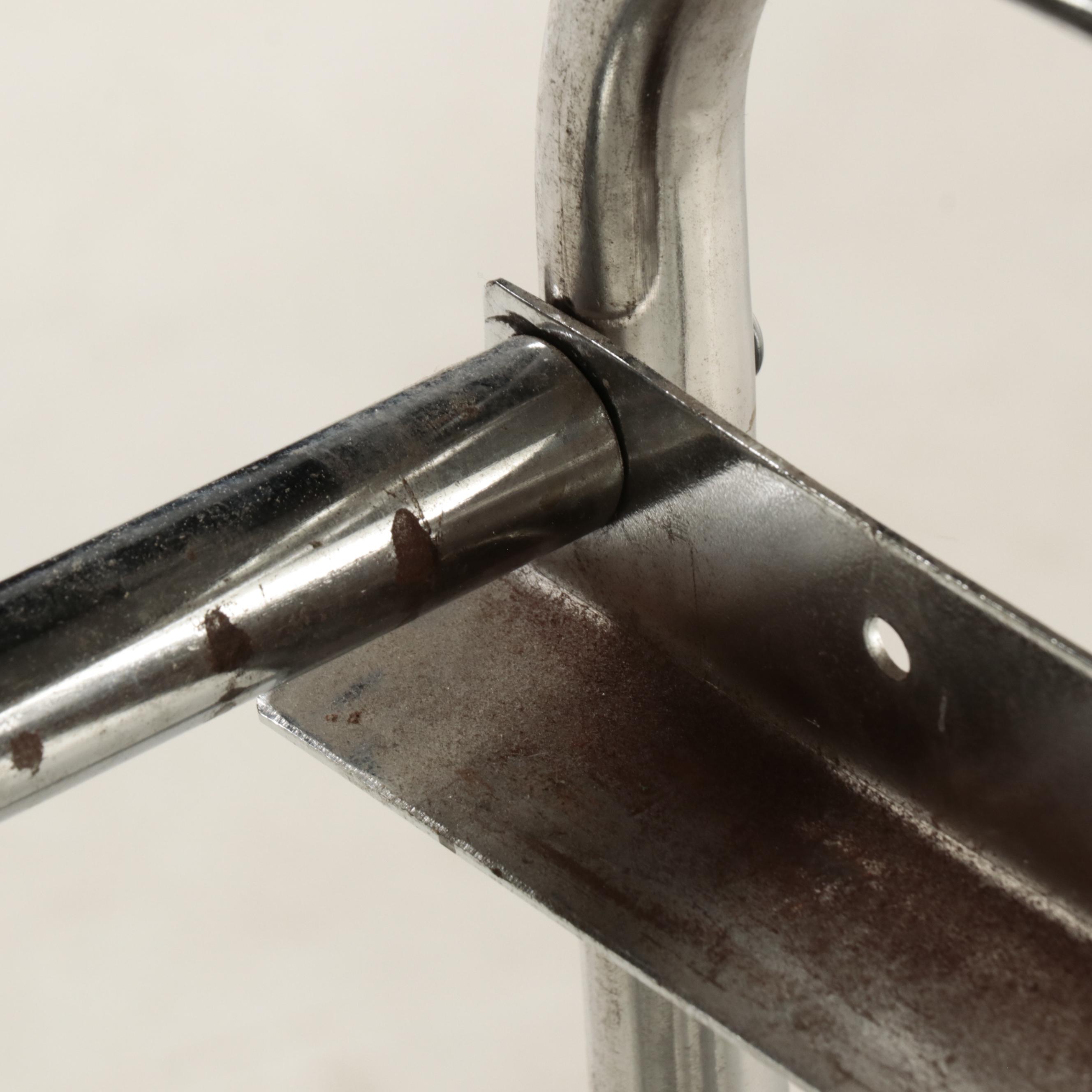 Gillis div. of Leggett & Platt Chromed Metal Shopping Cart w/ Removable Baskets