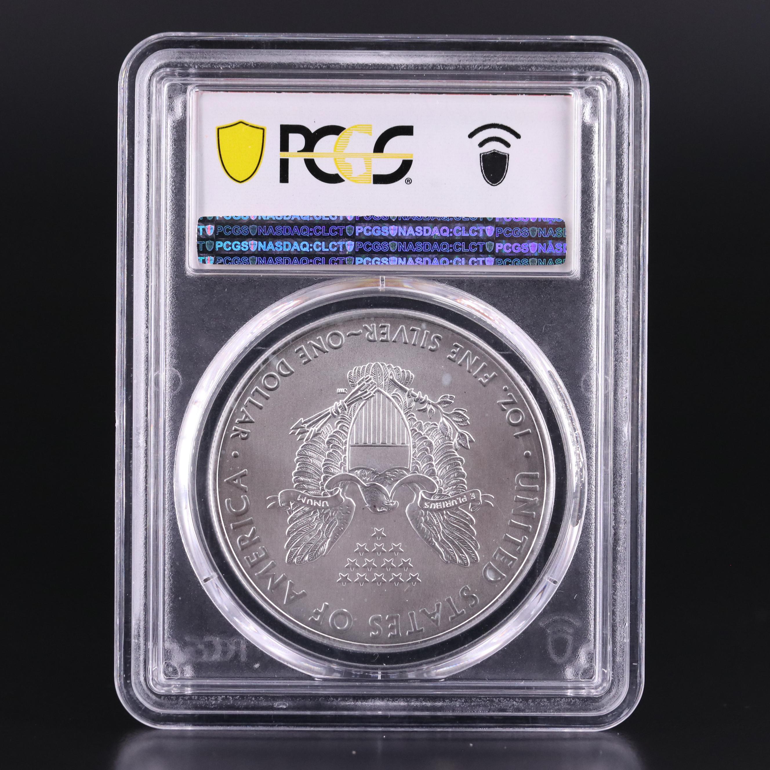 PCGS Graded MS69 2021(S) American Silver Eagle, Type 1