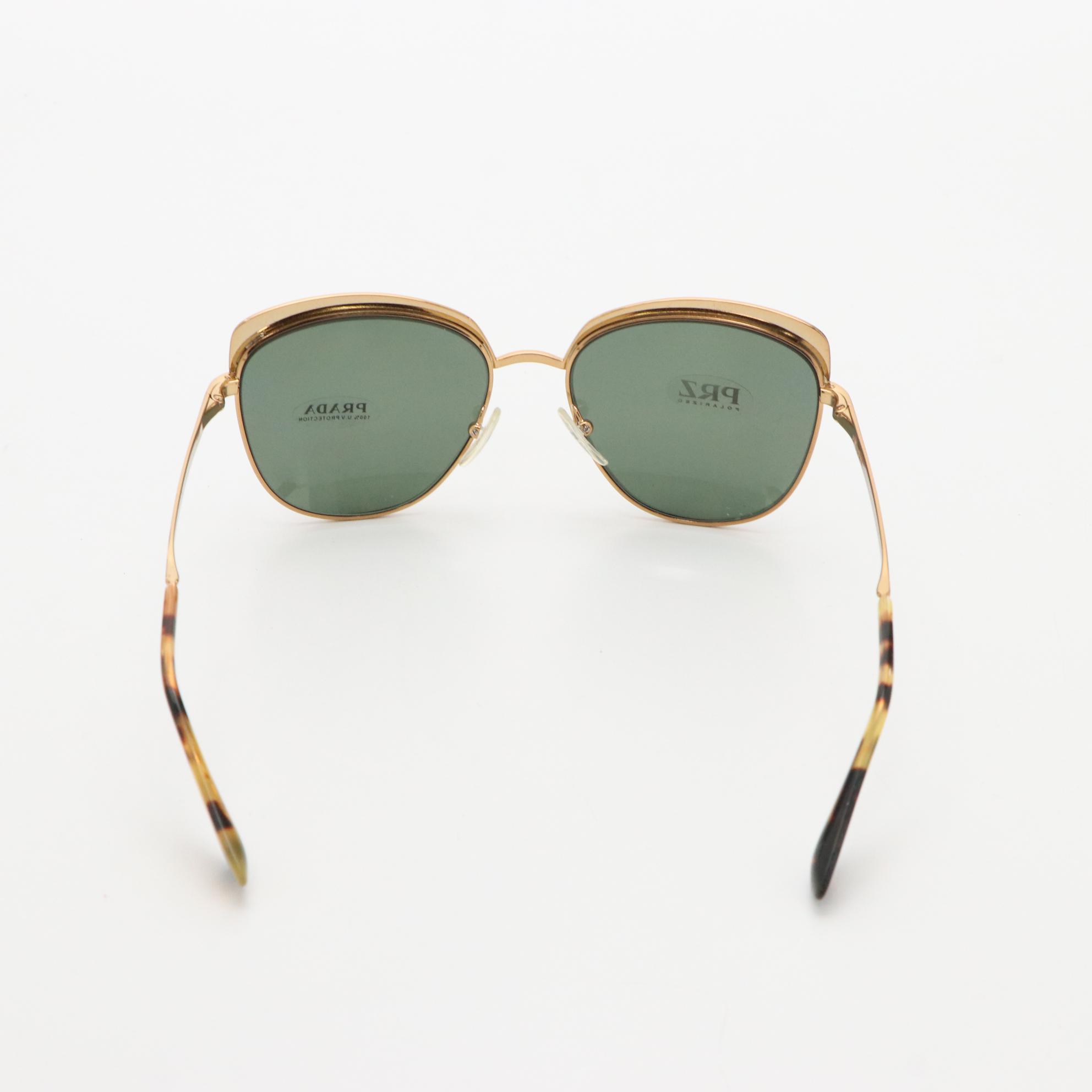 Prada SPR51T Polarized Sunglasses with Case