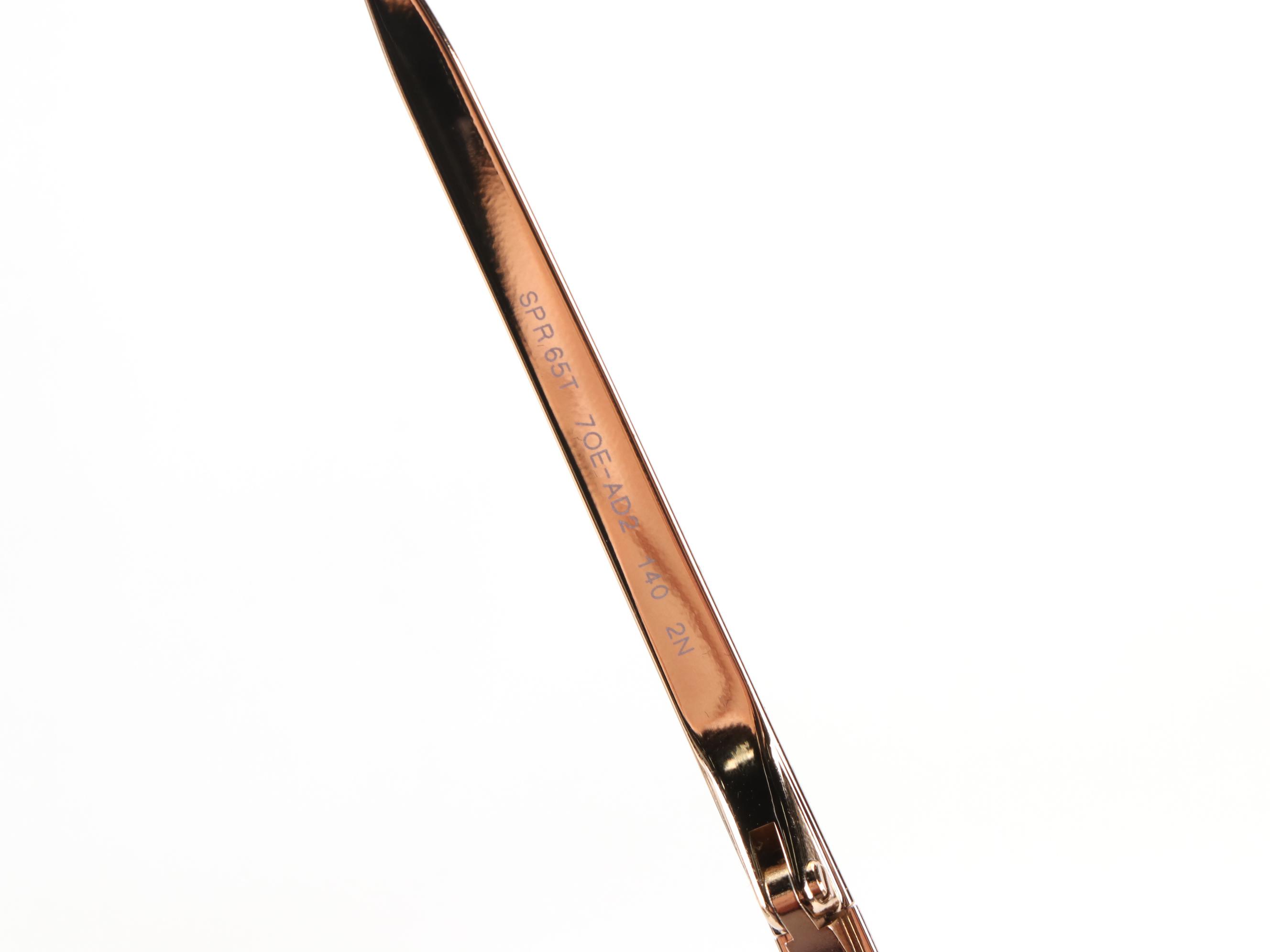 Prada SPR65T Catwalk Round Sunglasses with Case and Box