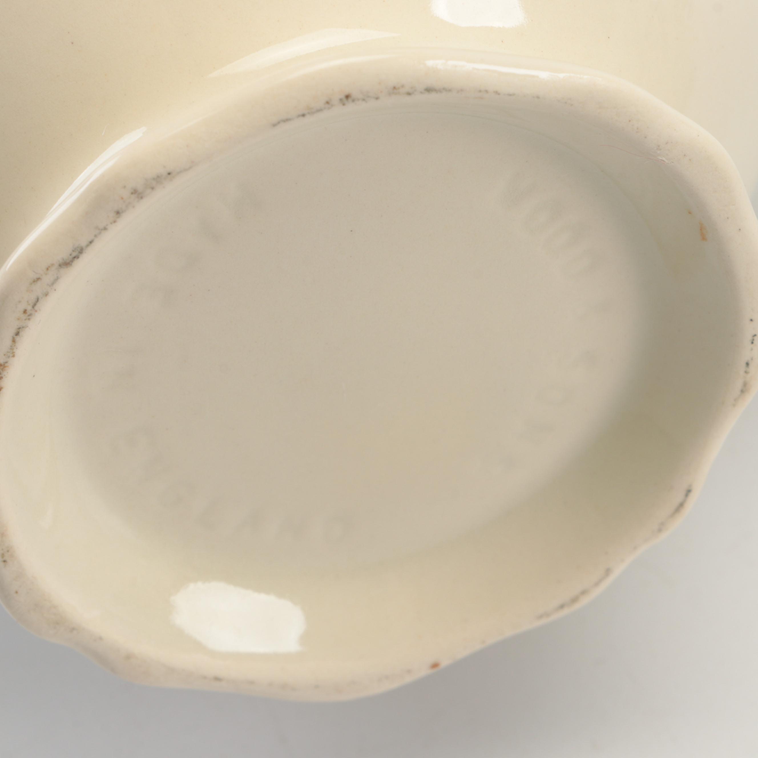 Wood & Sons "The Kitchen Garden Green" English Ceramic Table Accessories