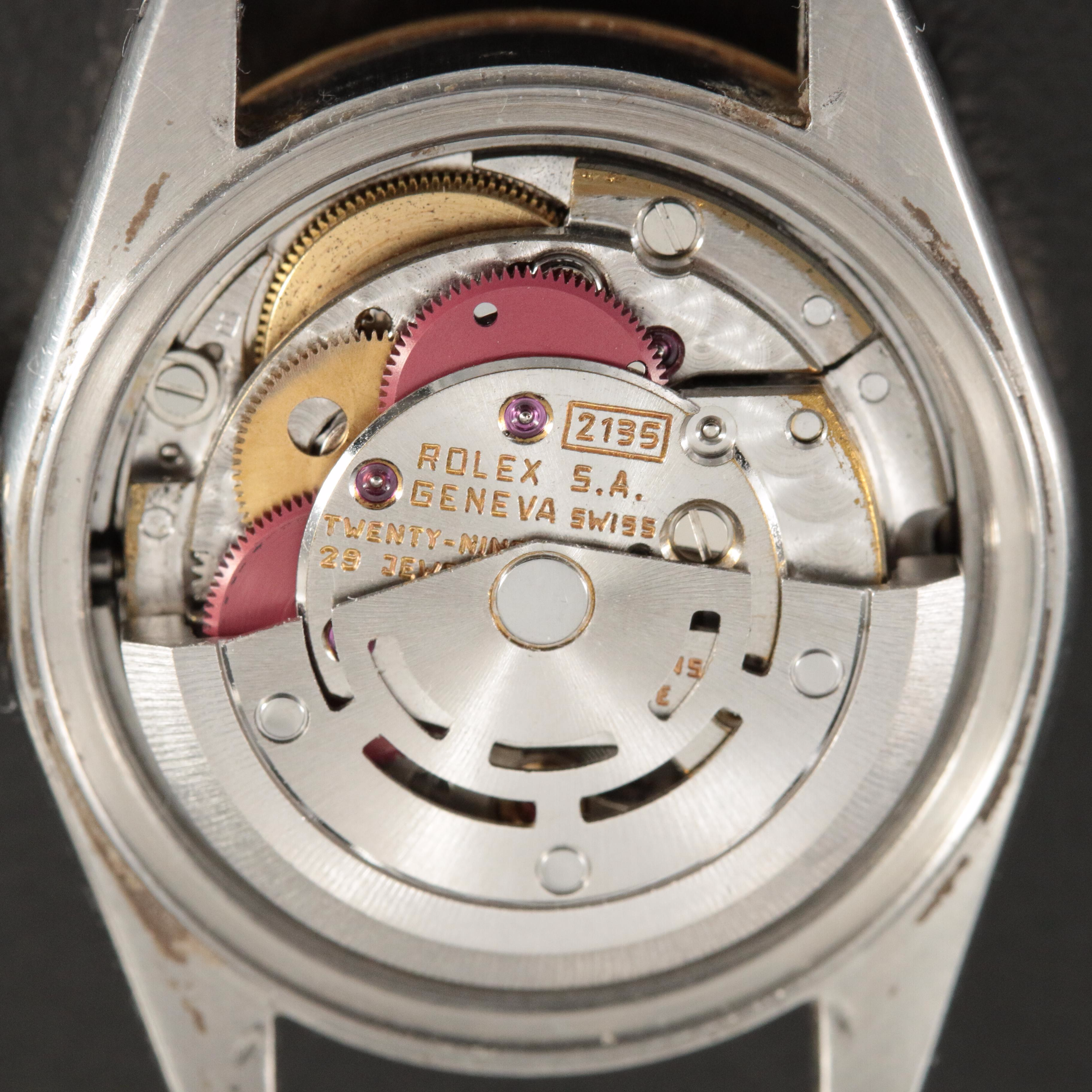 1985 Rolex Custom Diamond Dial Datejust Watch