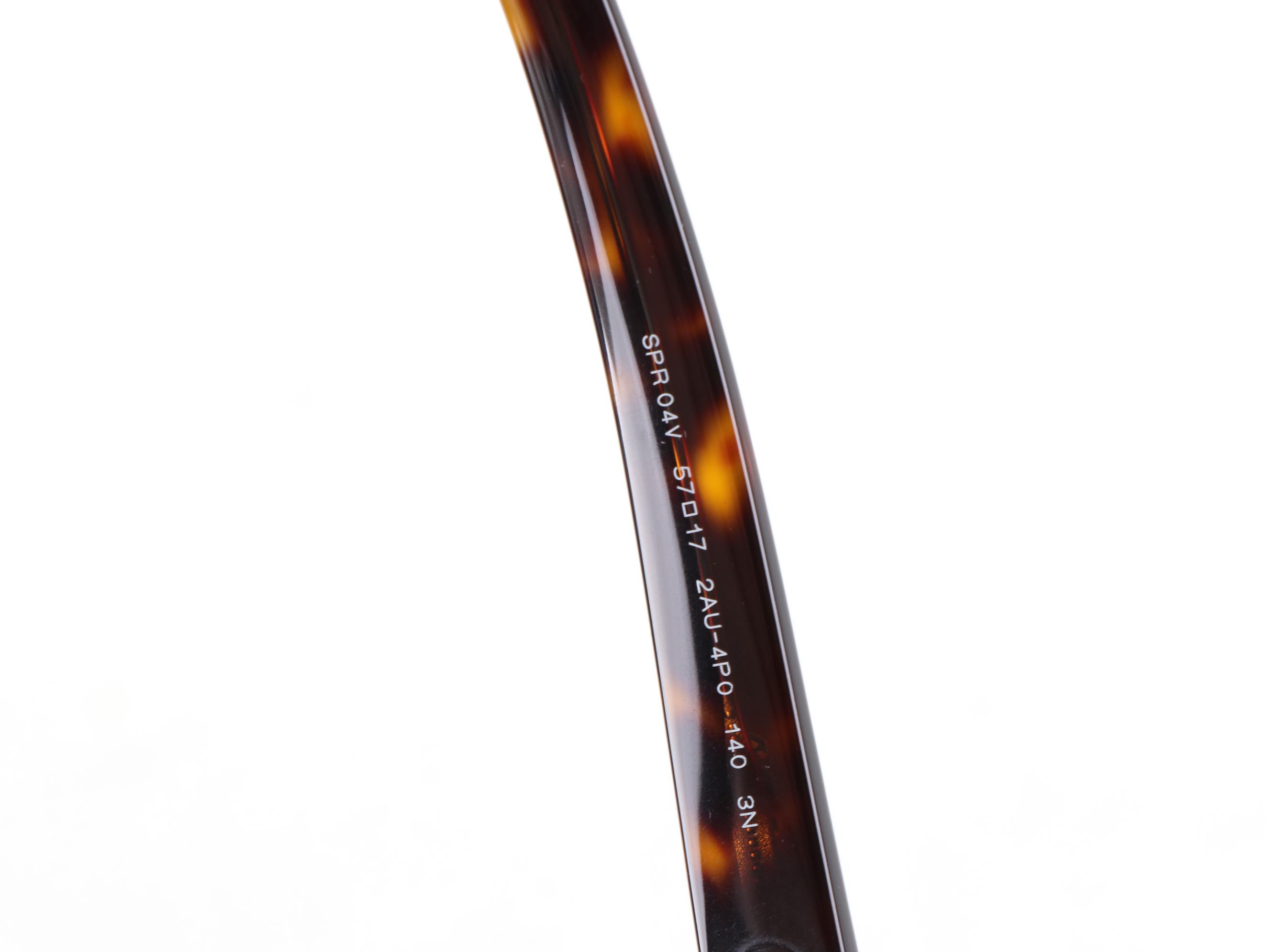 Prada SPR04V Rectangular Sunglasses with Case and Box