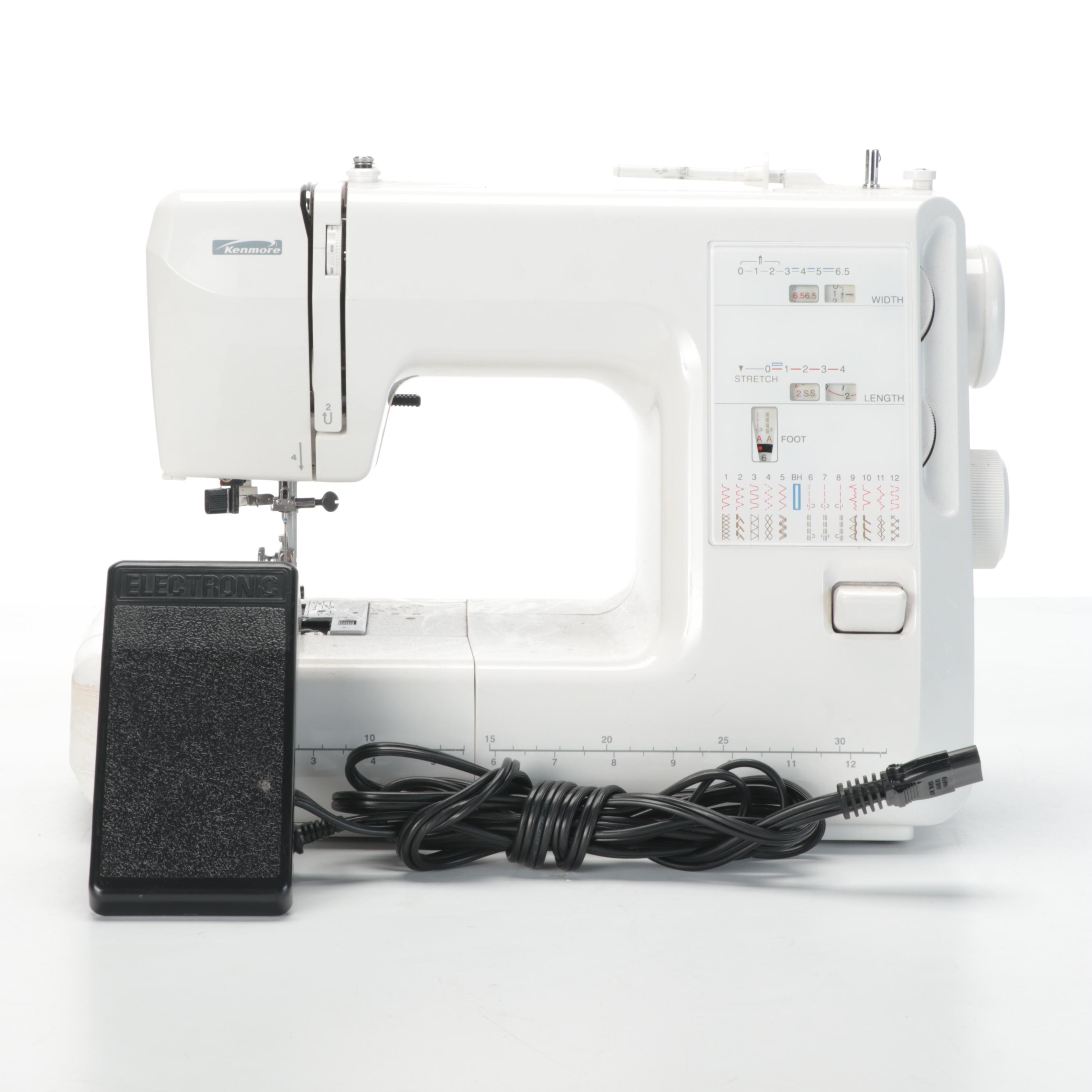 Sears Kenmore 385.16120200 12-Stitch Sewing Machine