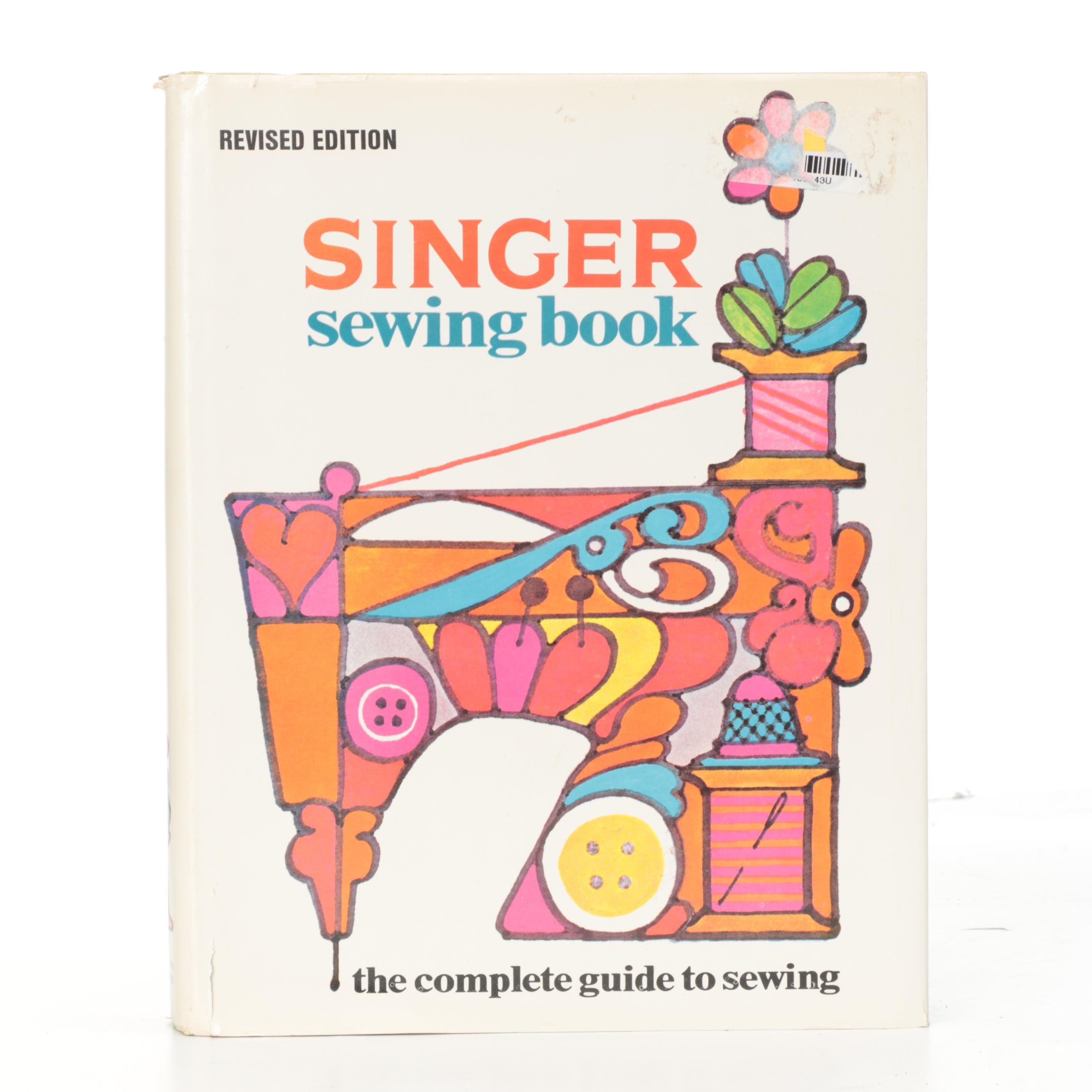 Singer Perfect Finish Serger with Revised Edition Singer Sewing Book