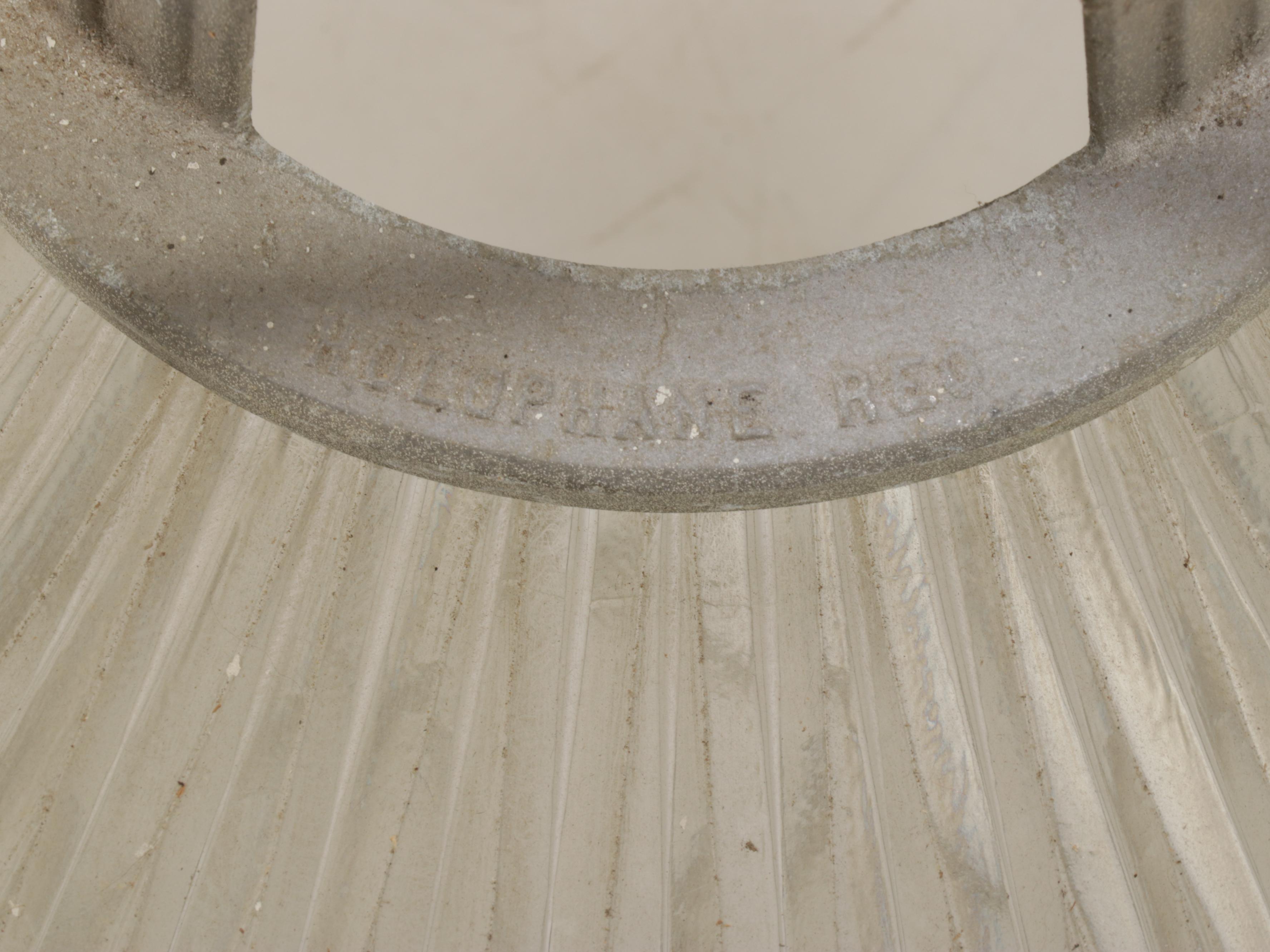 Holophane Industrial Pendant Lights, Mid-20th Century