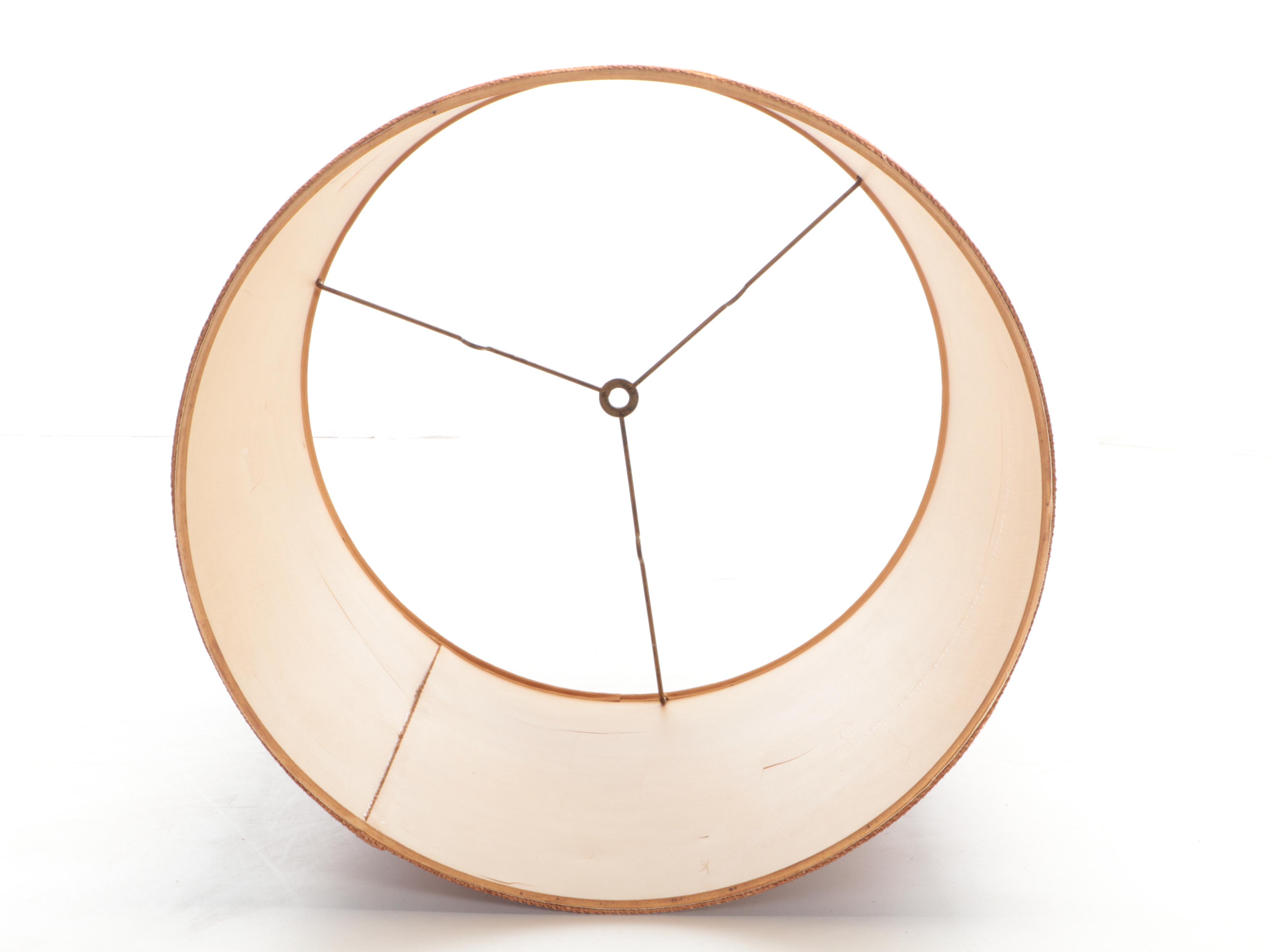 French Brass Military Helmet Table Lamp