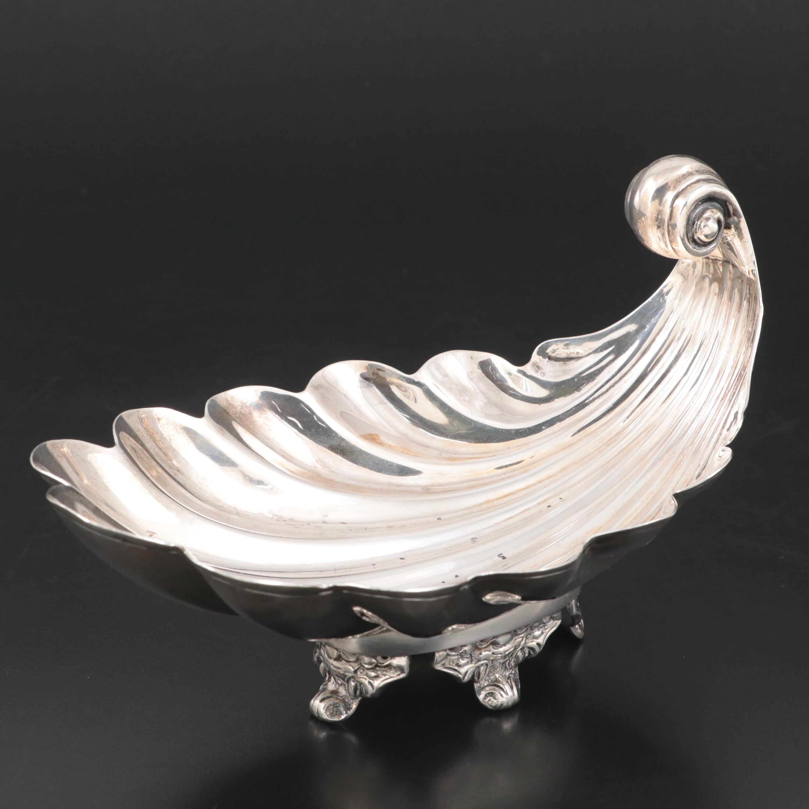 Sanborns Mexican Sterling Silver Shell Bowl