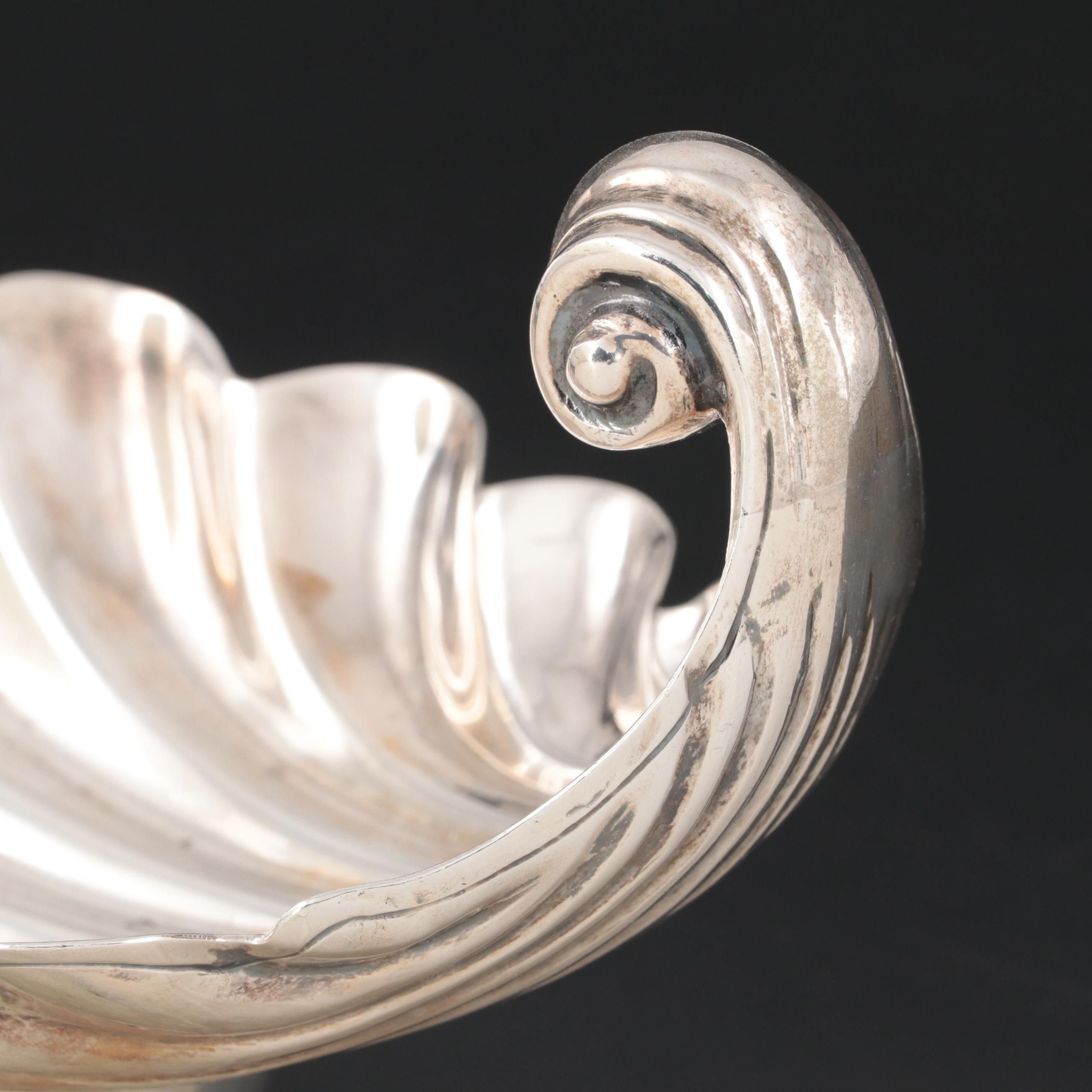Sanborns Mexican Sterling Silver Shell Bowl
