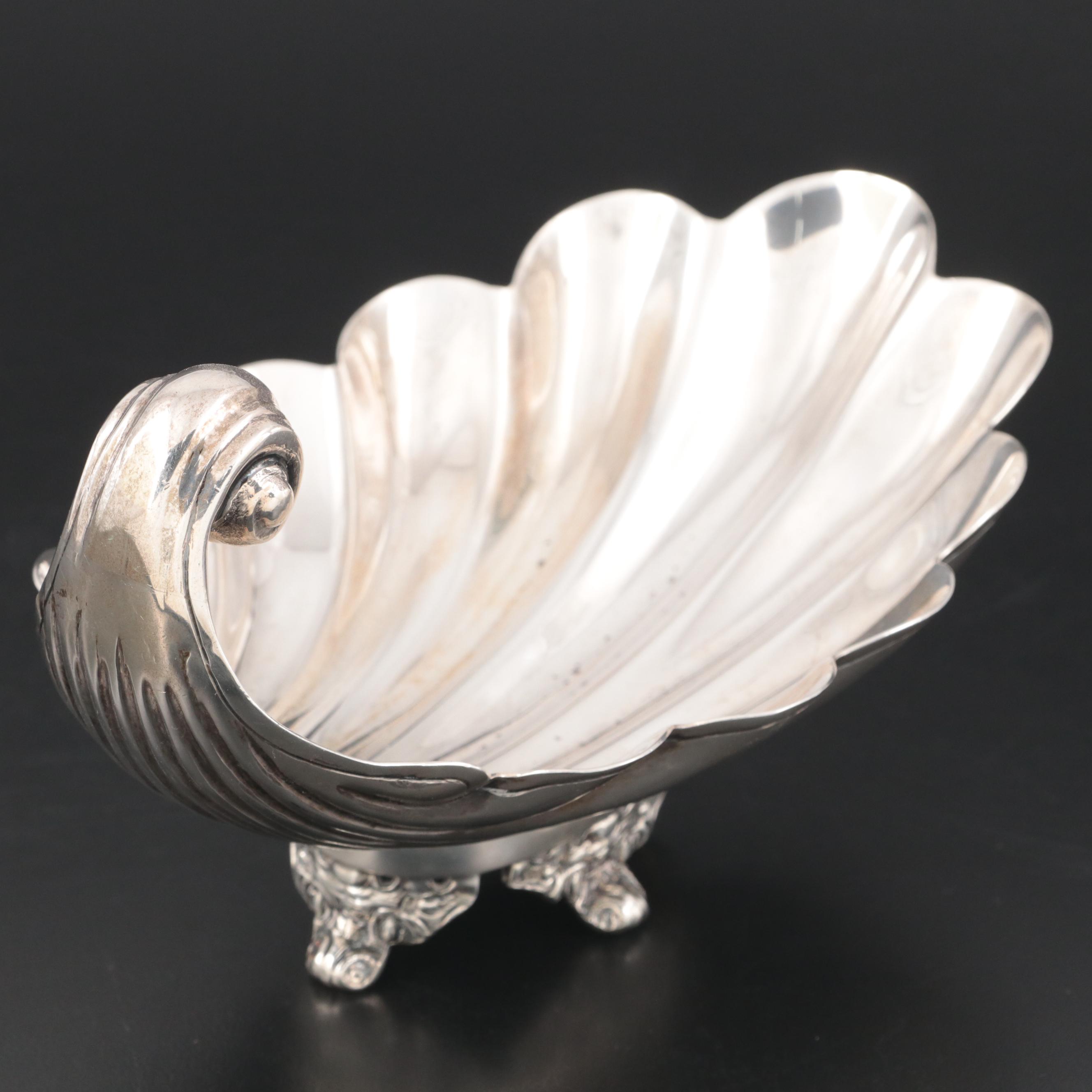 Sanborns Mexican Sterling Silver Shell Bowl