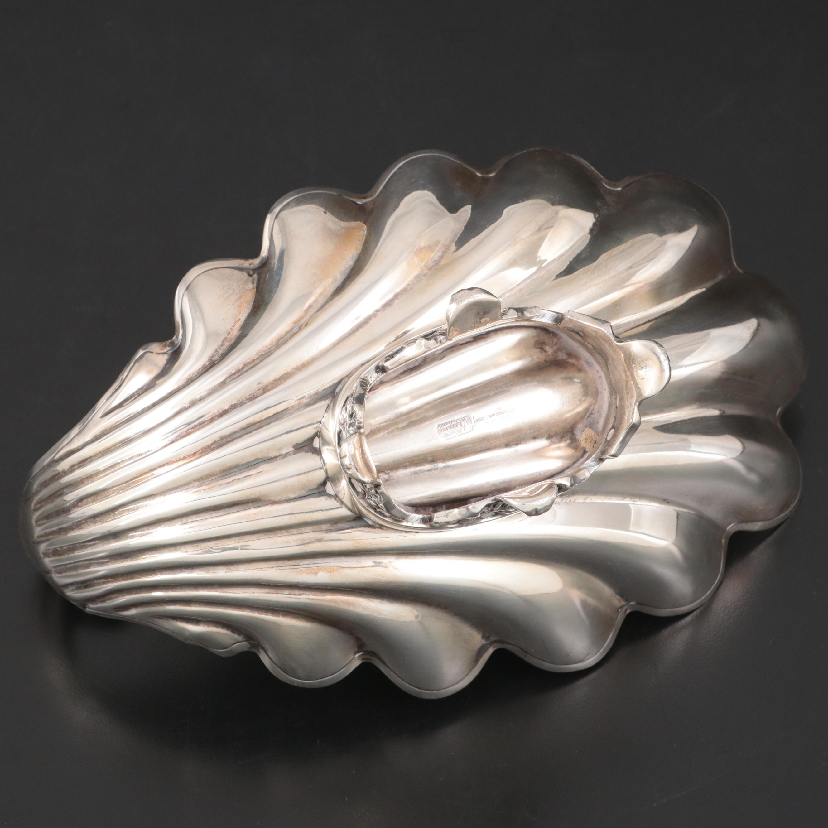 Sanborns Mexican Sterling Silver Shell Bowl