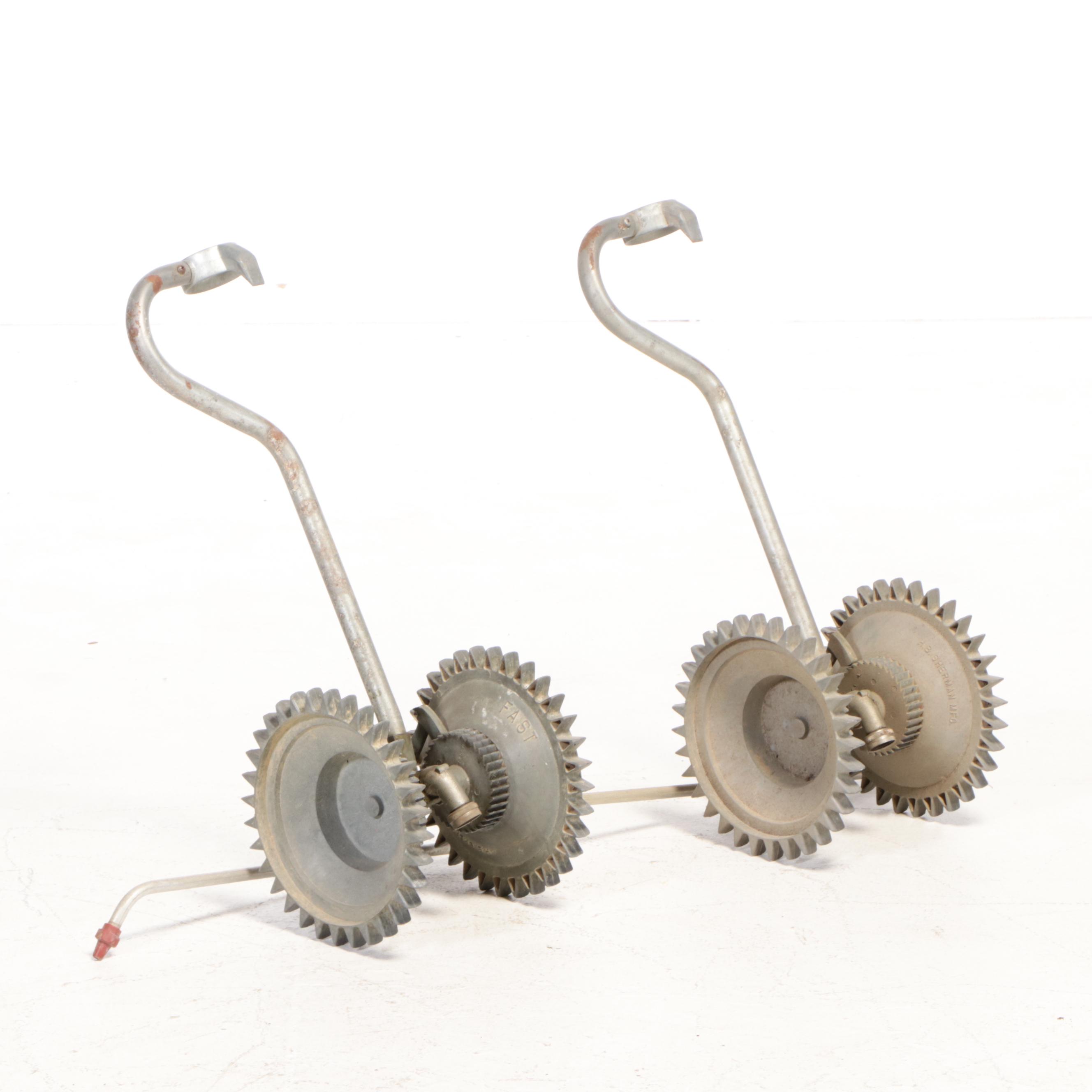 Pair of Walking Lawn Sprinklers