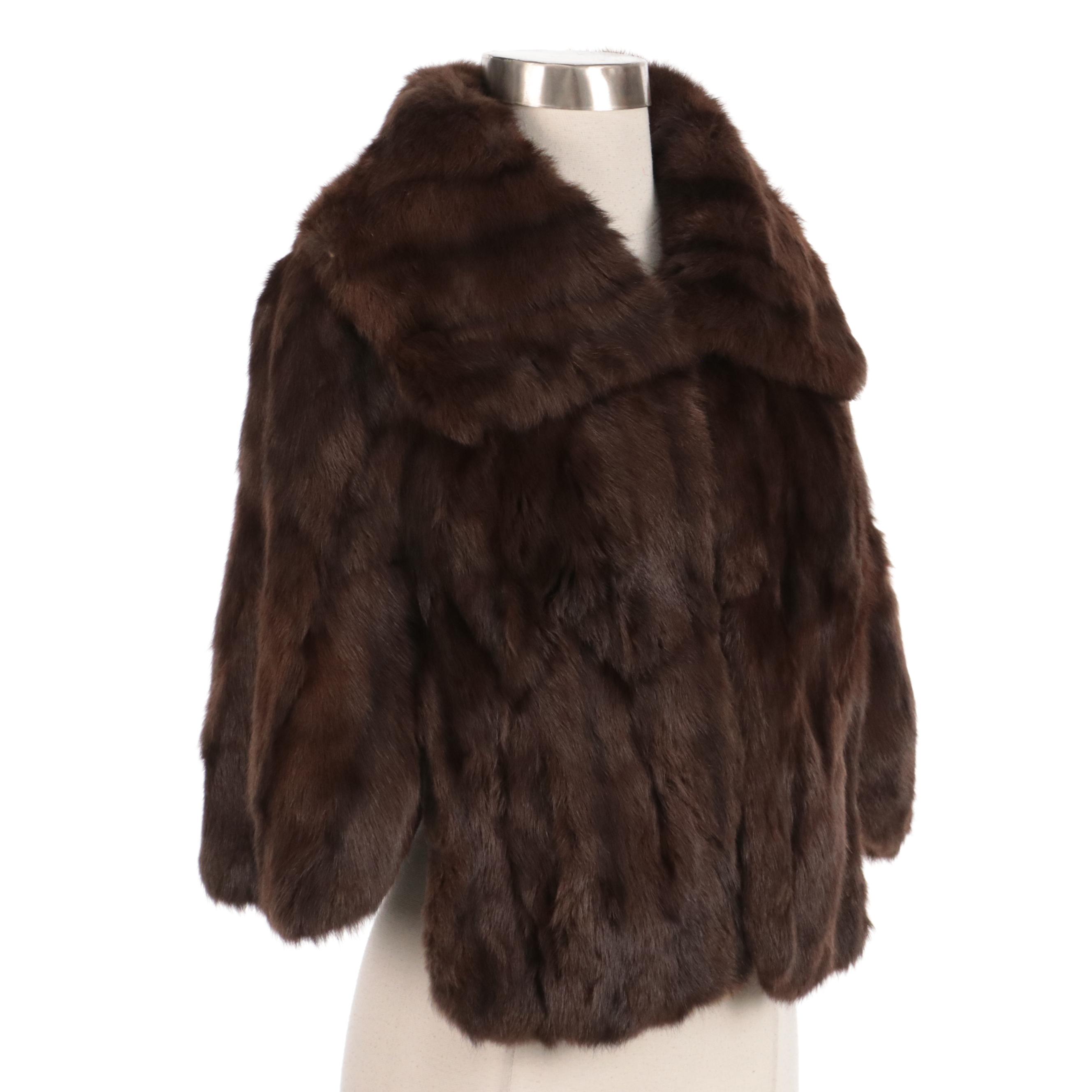 Squirrel Fur Capelet from Martin Victor Furs