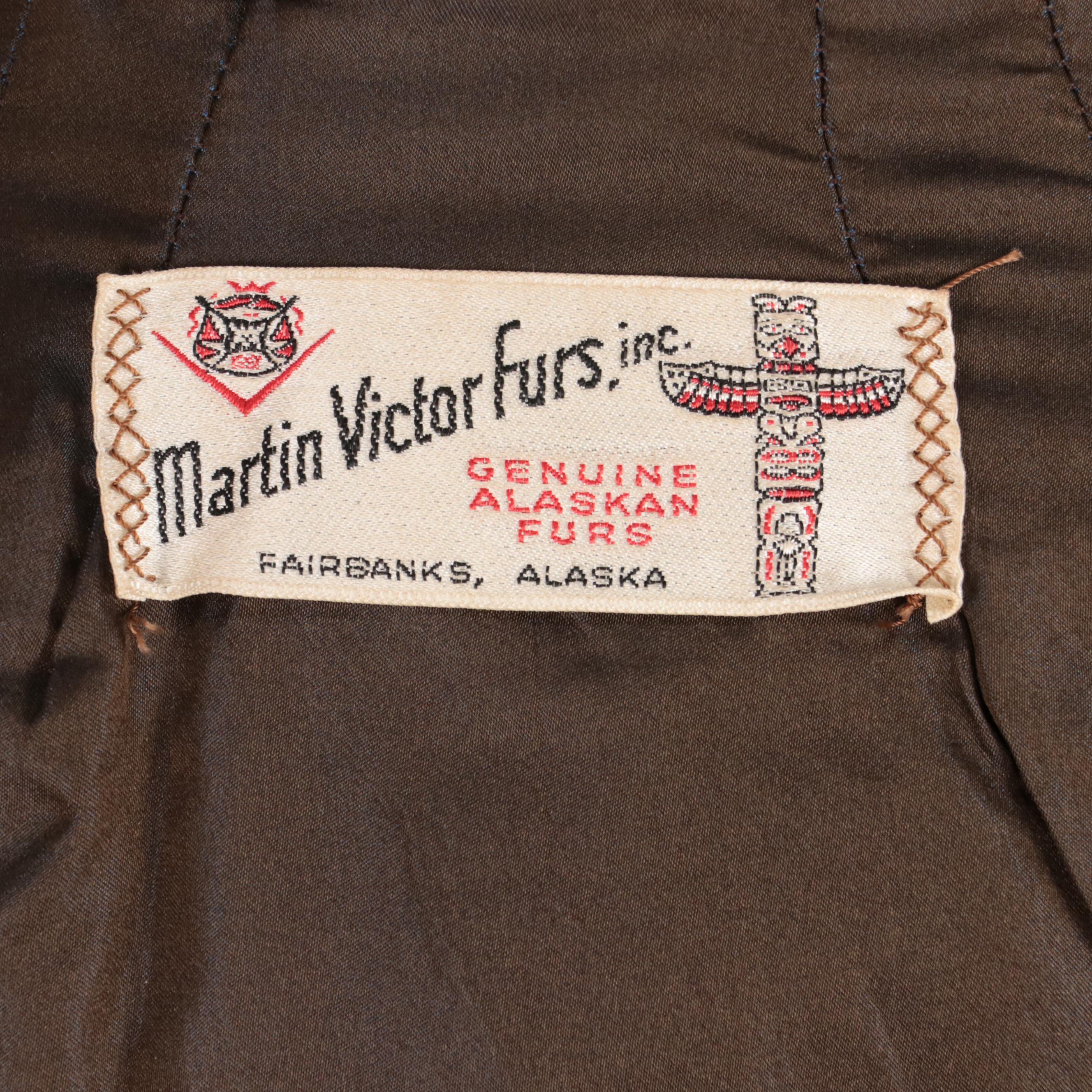 Squirrel Fur Capelet from Martin Victor Furs