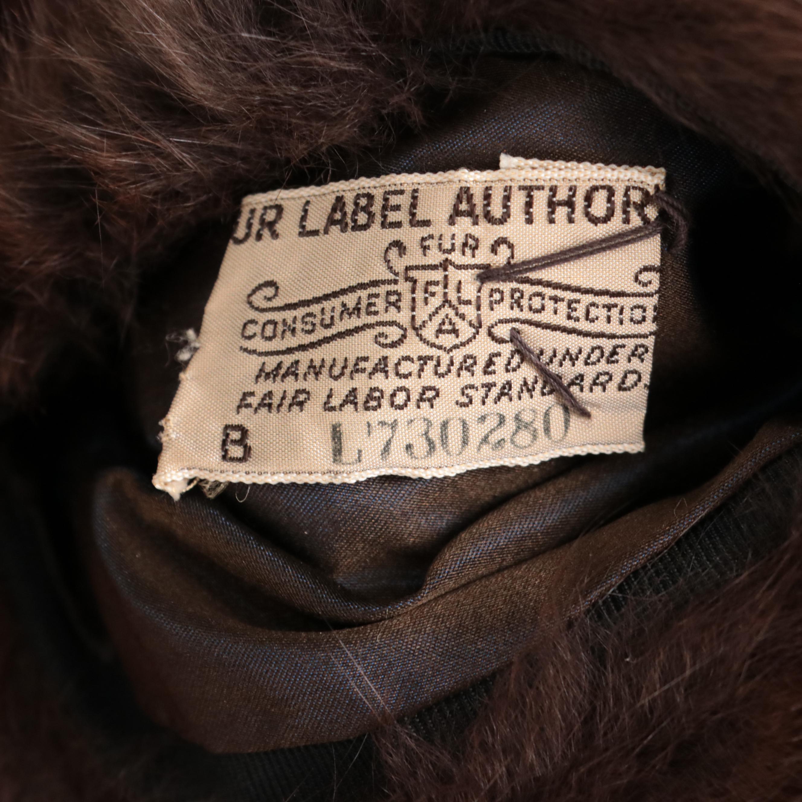 Squirrel Fur Capelet from Martin Victor Furs