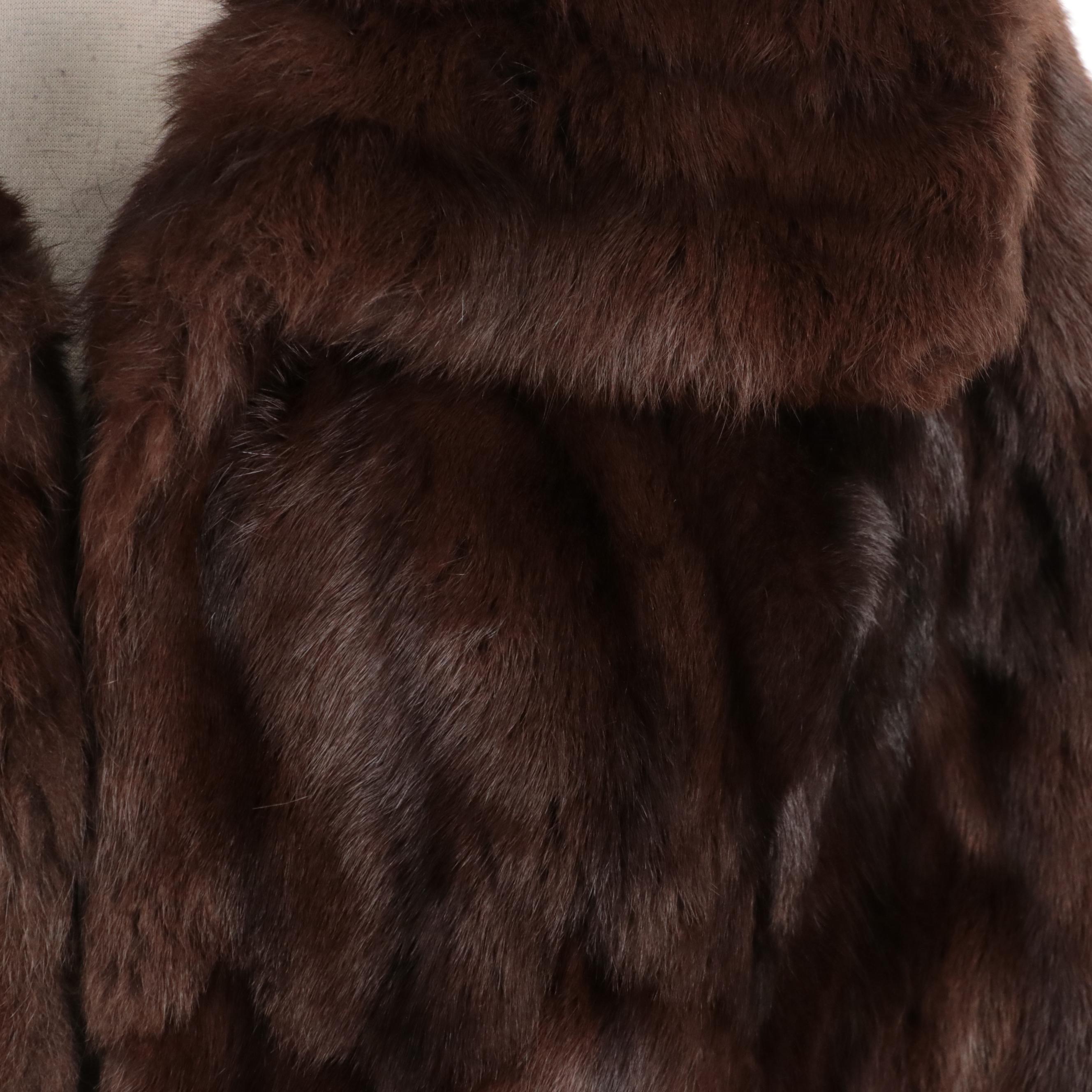Squirrel Fur Capelet from Martin Victor Furs