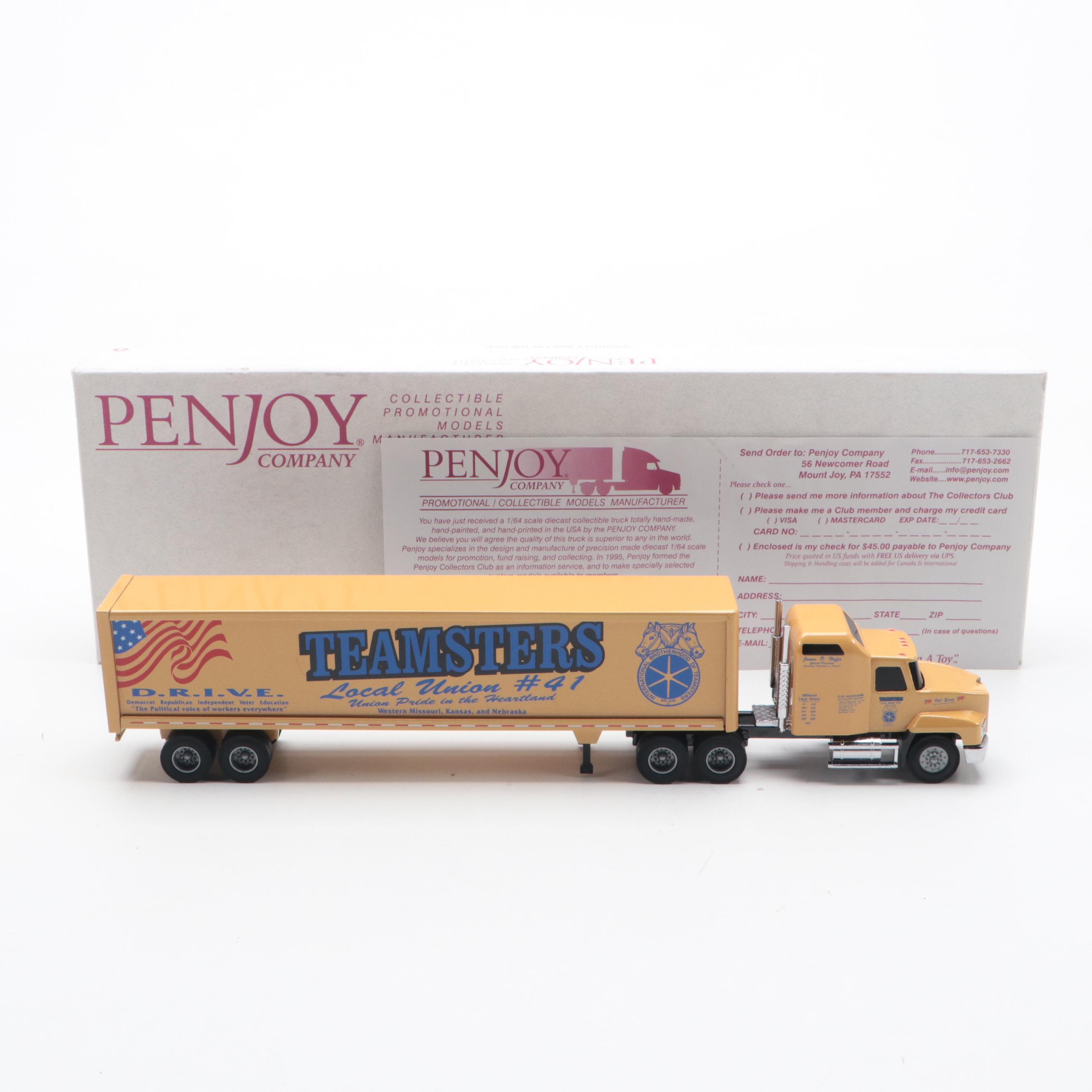 Penjoy, PEM and Other Diecast Scale Model Trucks