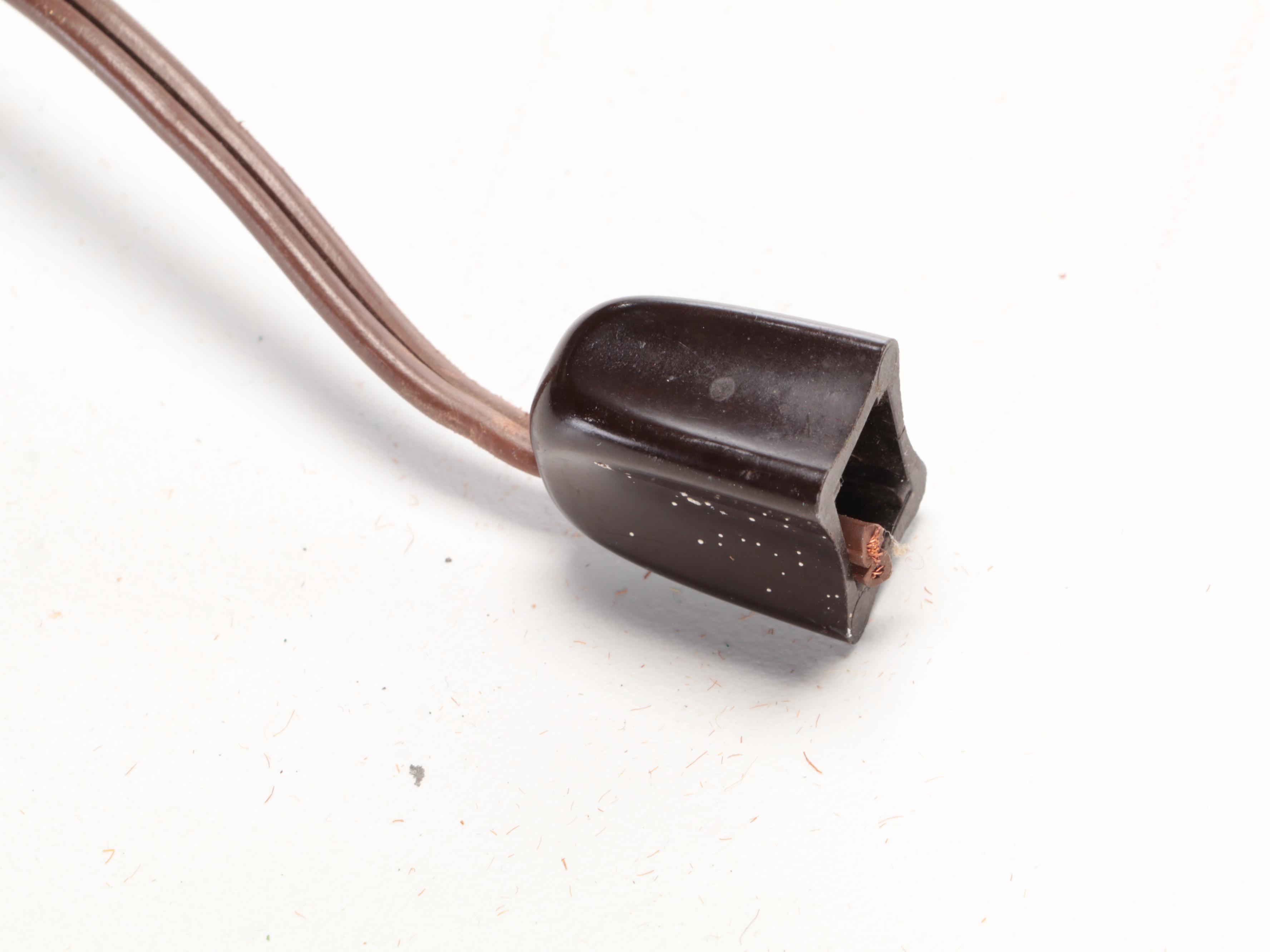 Perko Red Glass and Metal Converted Lantern Table Lamp, 20th Century